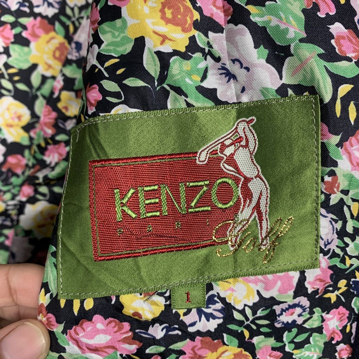 Kenzo Kenzo Flower Design Casual Jacket Size S / US 4 / IT 40 - 16 Thumbnail