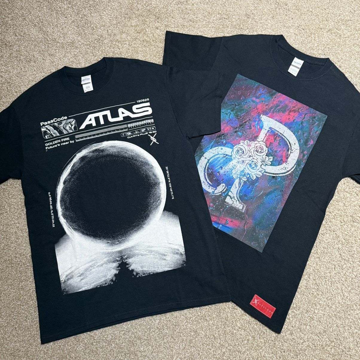 Other Passcode Clarity Tour 19-20 Official Merchandise Tag Gildan Size US M / EU 48-50 / 2 - 1 Thumbnail