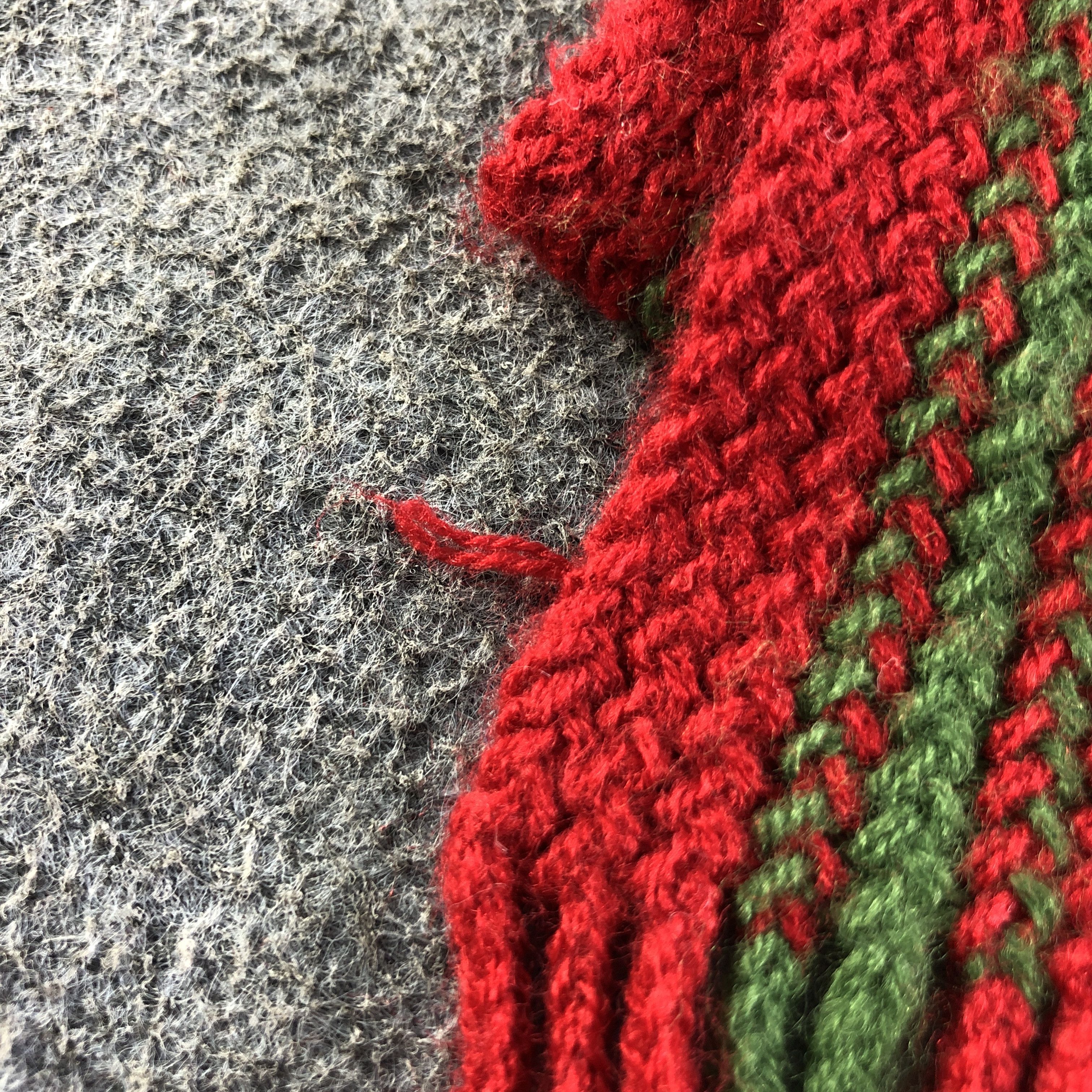Vintage Marie Claire Knit Striped Wool Scarf Muffler Neckwear V2809 Size ONE SIZE - 6 Thumbnail