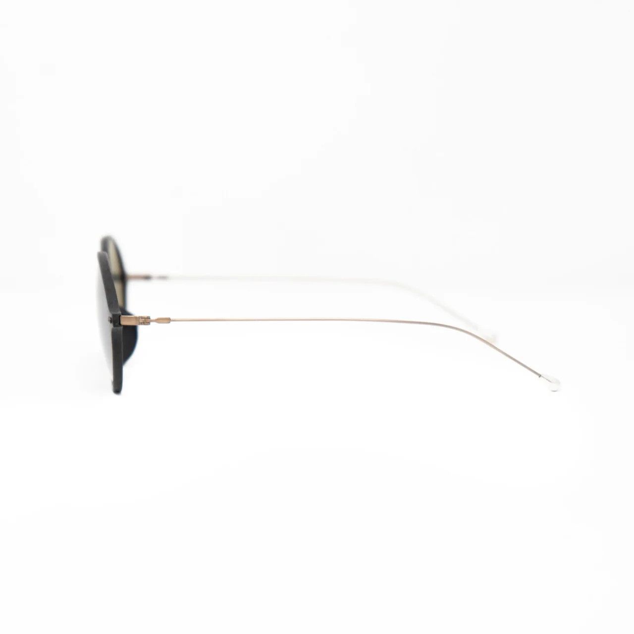Ann Demeulemeester Ann Demeulemeester Sunglasses Oval Black and Grey Mirror Size ONE SIZE - 9 Thumbnail