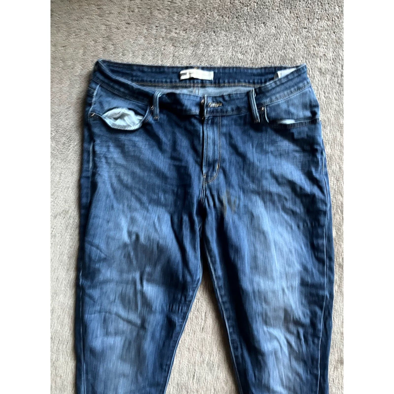Levi's Levi's Jeans Skinny Legging Blue Denim City USA Modern 33x29 16 Women Regular Belt Loops Cotton Blend Vintage No Size 38" / US 16 / IT 52 - 4 Thumbnail