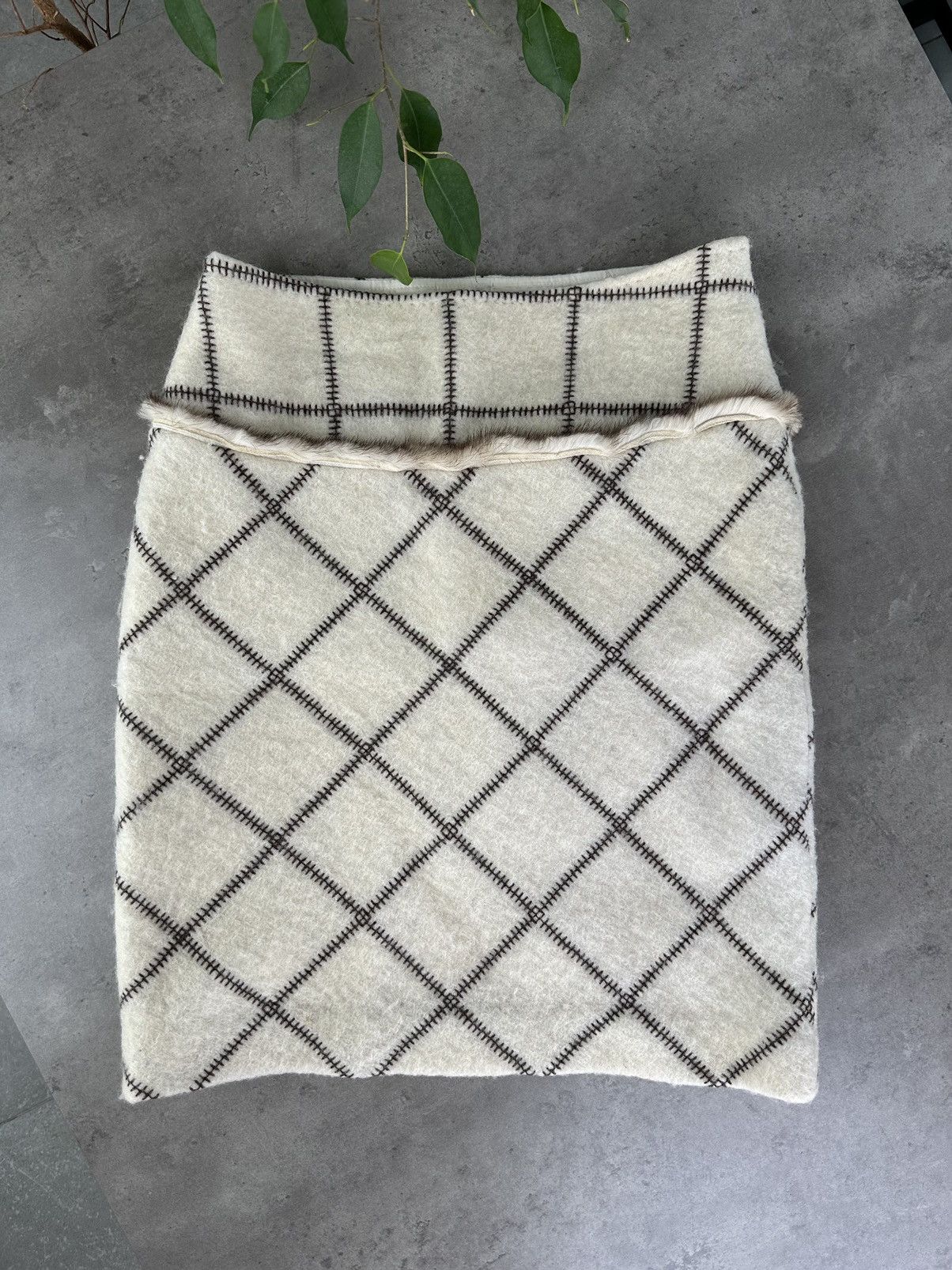 GF Ferre GF Ferre Wool Skirt Size 28" / US 6 / IT 42 - 1 Thumbnail