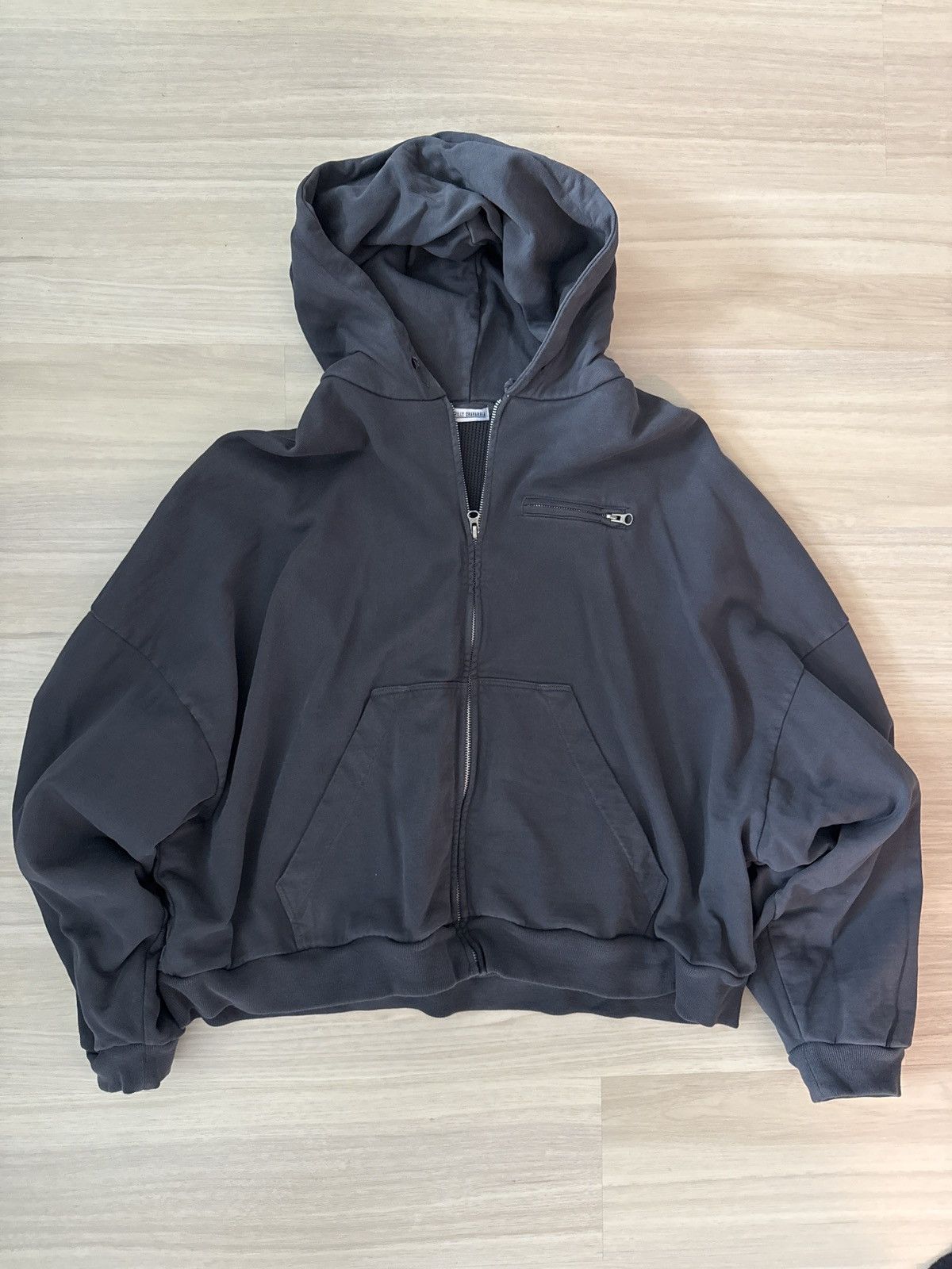 トップス WILLY CHAVARRIA WAFFLE LINED LS BUFFALO Willy Chavarria Willy Chavarria Waffle Lined Buffalo Hoodie