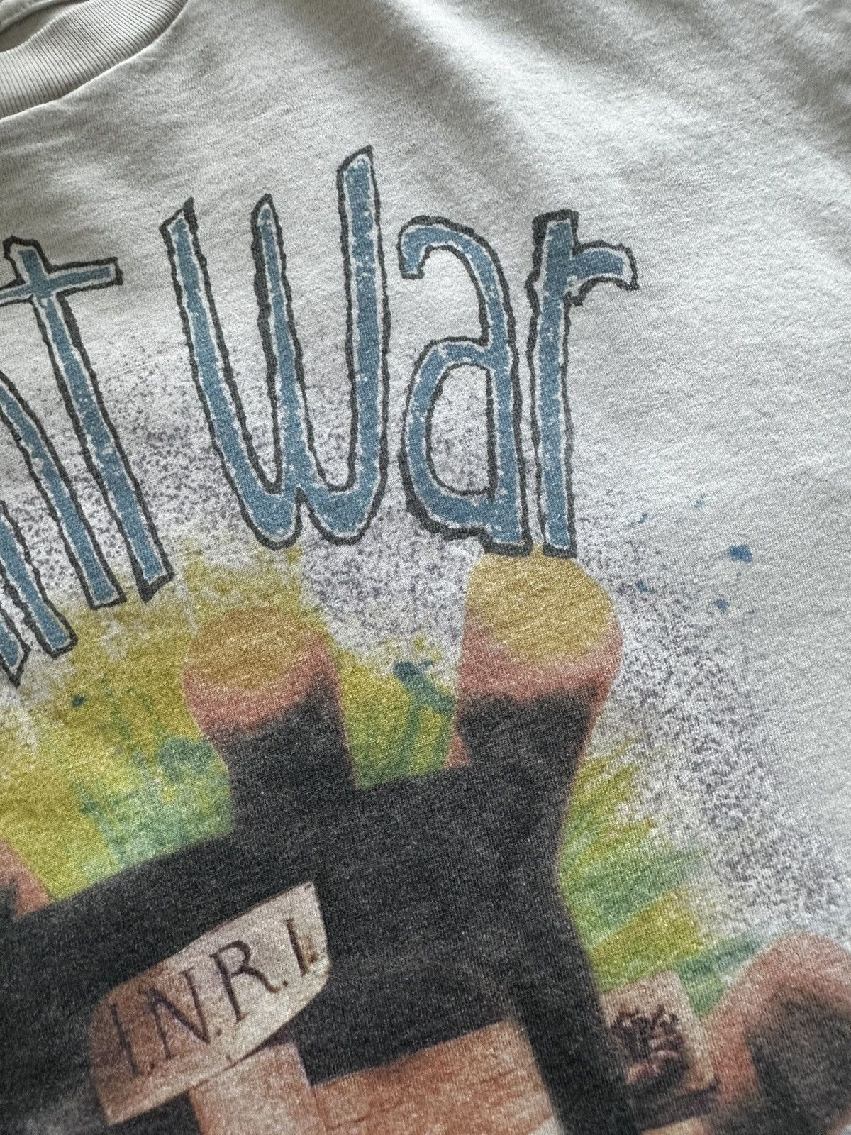 Saint Michael Saint Michael’s SAINT WAR T Shirt Size US XL / EU 56 / 4 - 4 Thumbnail