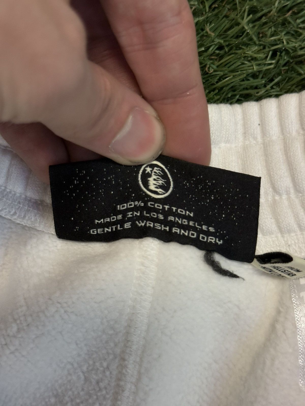 HELLSTAR Hellstar Sweatpants Flame White Black Size XXL (NEW) Size US 36 / EU 52 - 8 Thumbnail