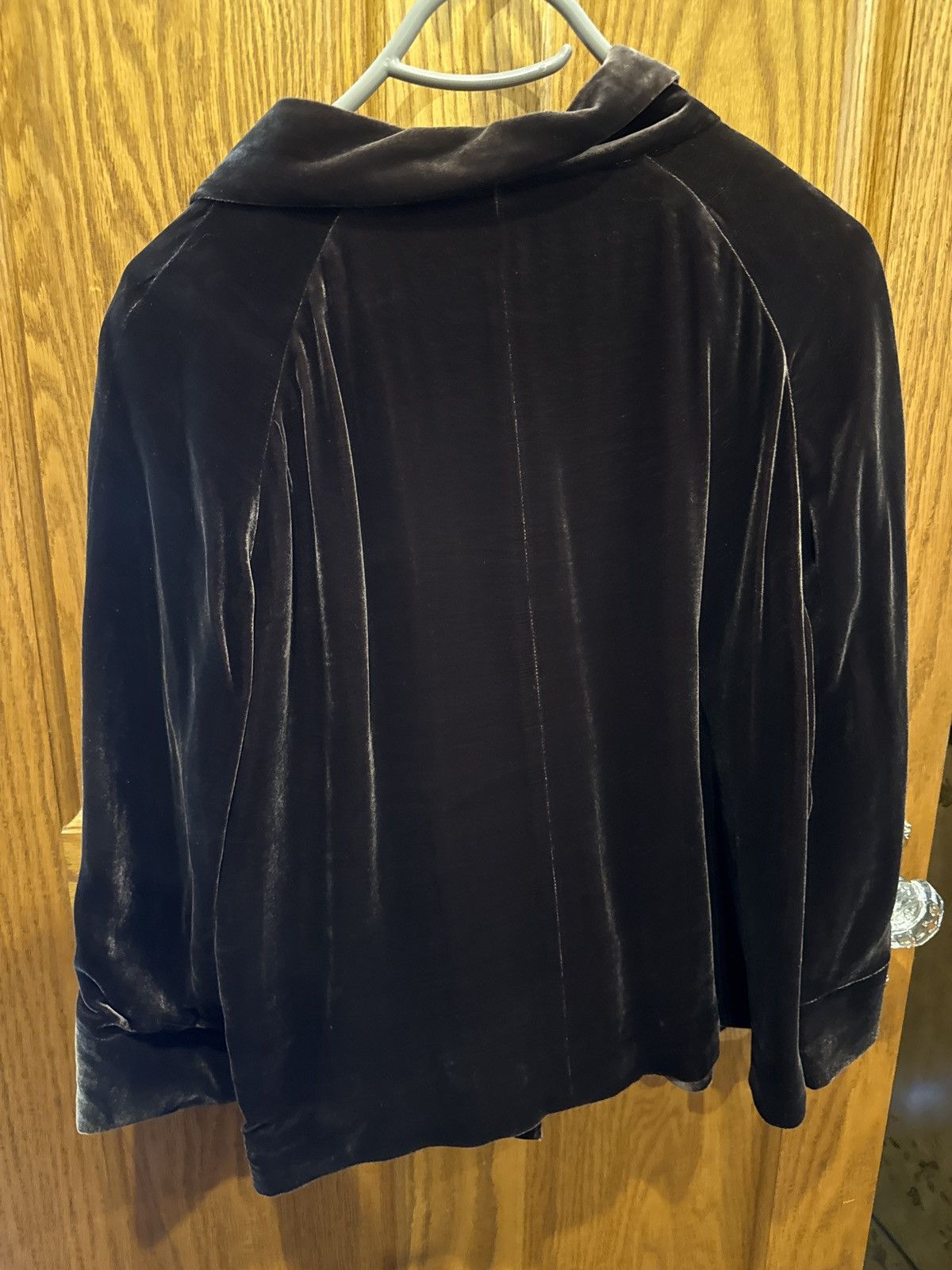 Other Velvet button front jacket Size XL / US 12-14 / IT 48-50 - 3 Thumbnail