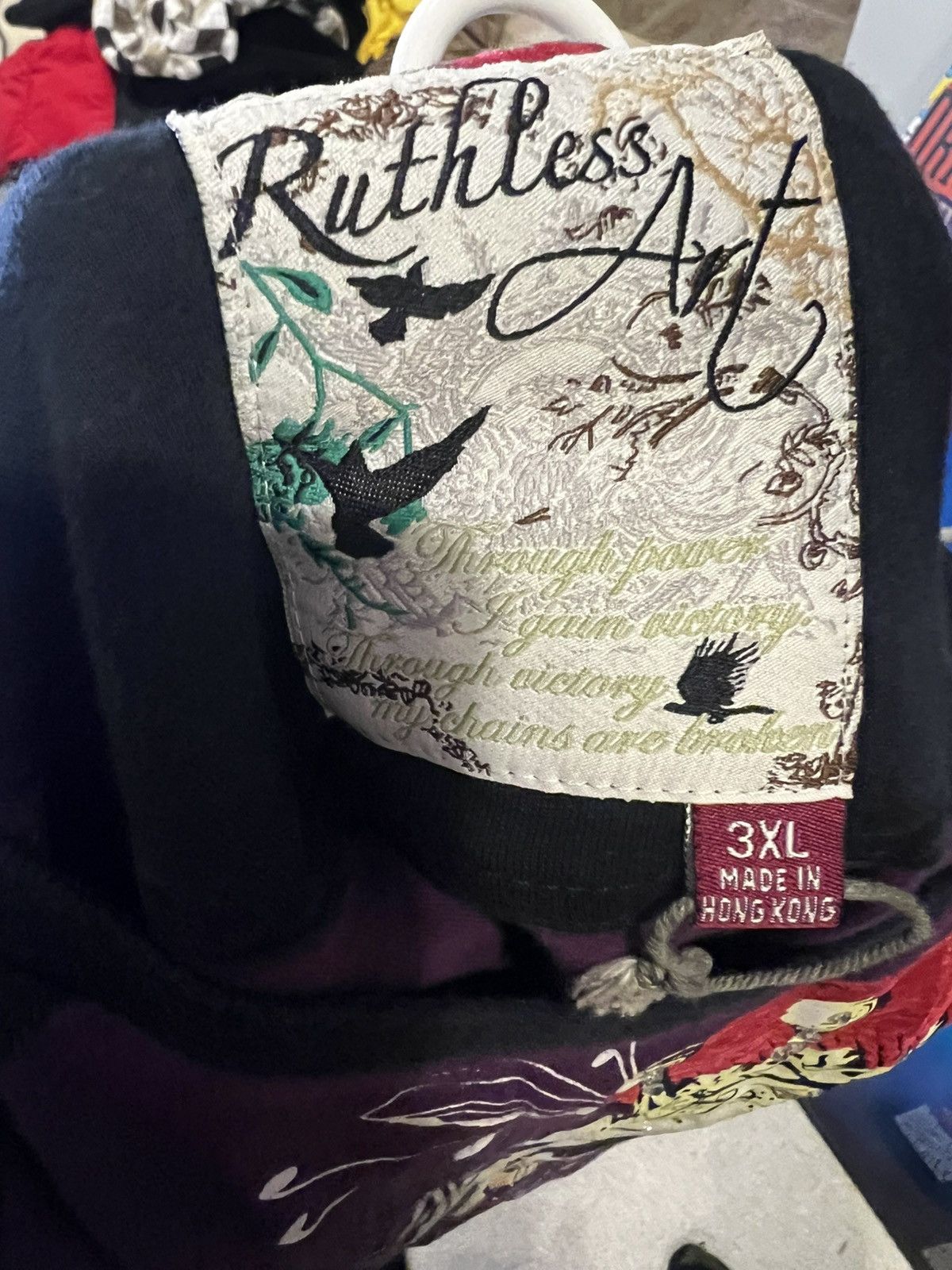 Other Y2K Ruthless Jewel Grunge Style Tee Size US XXL / EU 58 / 5 - 9 Thumbnail