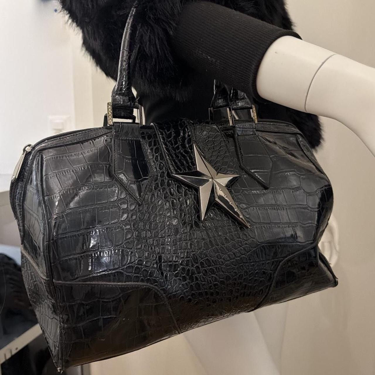 Thierry Mugler Thierry Mugler Patent Black Bag Size ONE SIZE - 2 Thumbnail