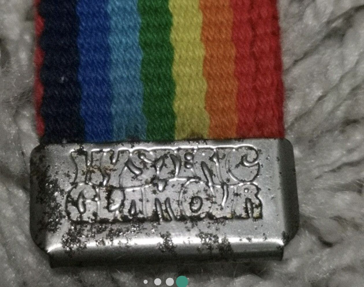 Hysteric Glamour × Japanese Brand Hysteric glamour belt rainbow Size 34 - 5 Thumbnail