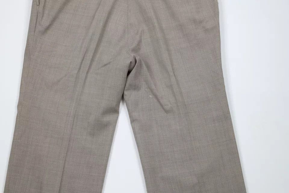 Vintage Vintage 70s Streetwear Wool Blend Wide Leg Pants Trousers Size US 38 / EU 54 - 11 Thumbnail