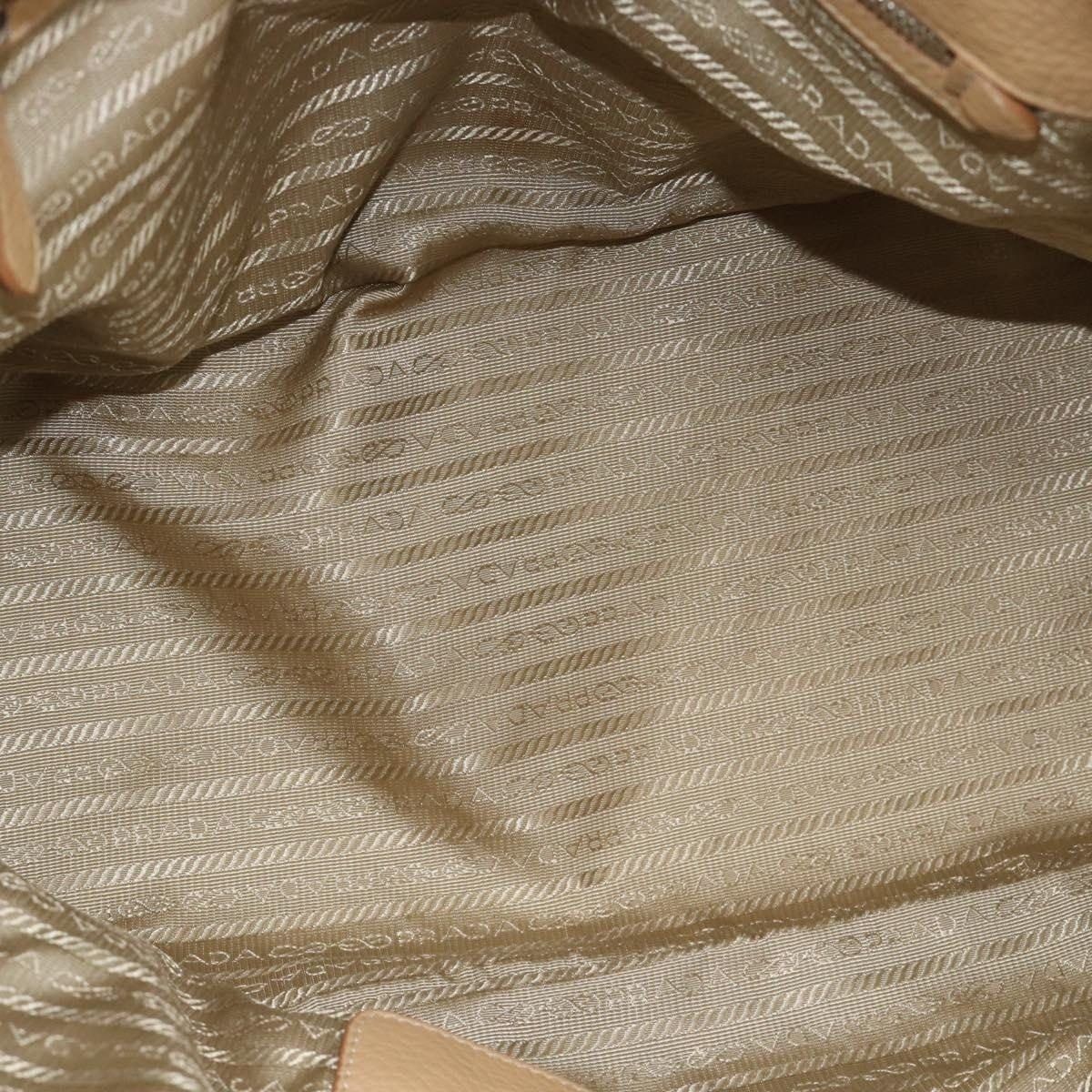 Prada Prada Vitello Handbag Beige Size ONE SIZE - 6 Thumbnail