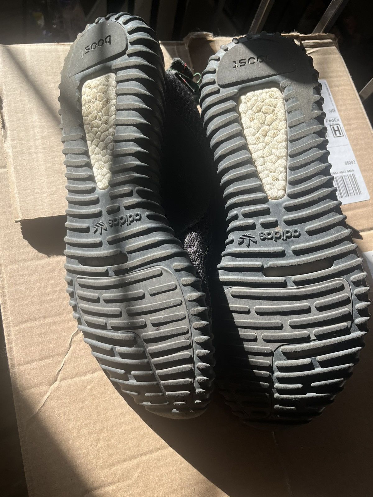 Yeezy Pirate Black 350’s Size US 12 / EU 45 - 5 Thumbnail