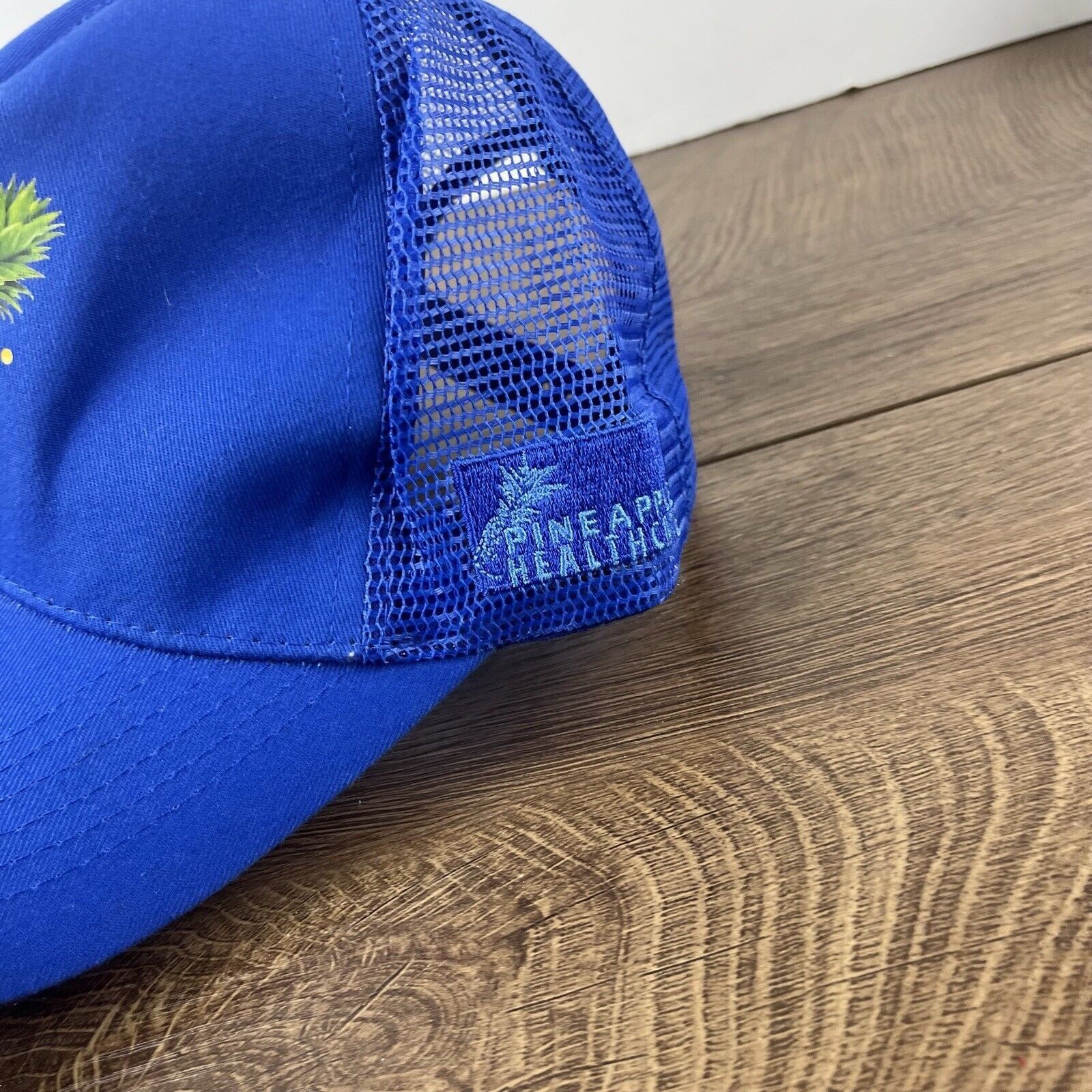 Other Pineapple Snapback Hat Blue Pineapple Adjustable Hat Adult F Size ONE SIZE - 7 Thumbnail