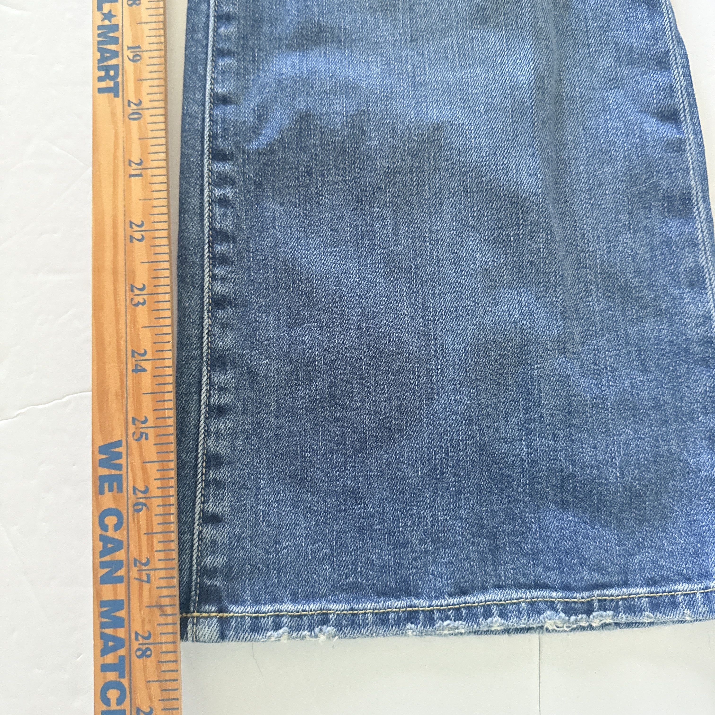 Nili Lotan Nili Lotan Jean Classic Wash Cotton Blend Distressed Size 30" / US 8 / IT 44 - 10 Thumbnail