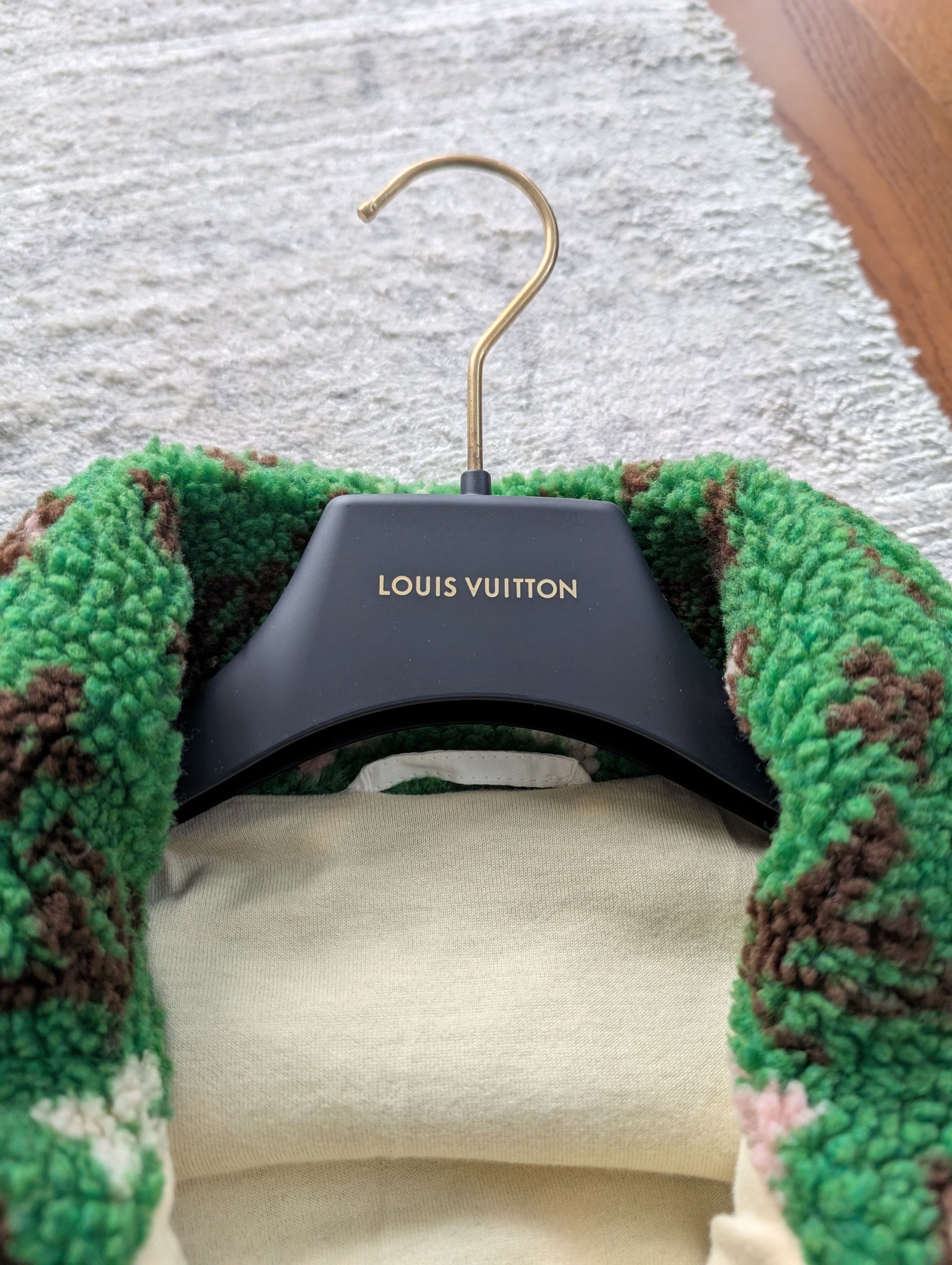 Louis Vuitton × Tyler The Creator LOUIS VUITTON TYLER MONOGRAM CRAGGY PRINT FLEECE JACKET Size US M / EU 48-50 / 2 - 4 Thumbnail