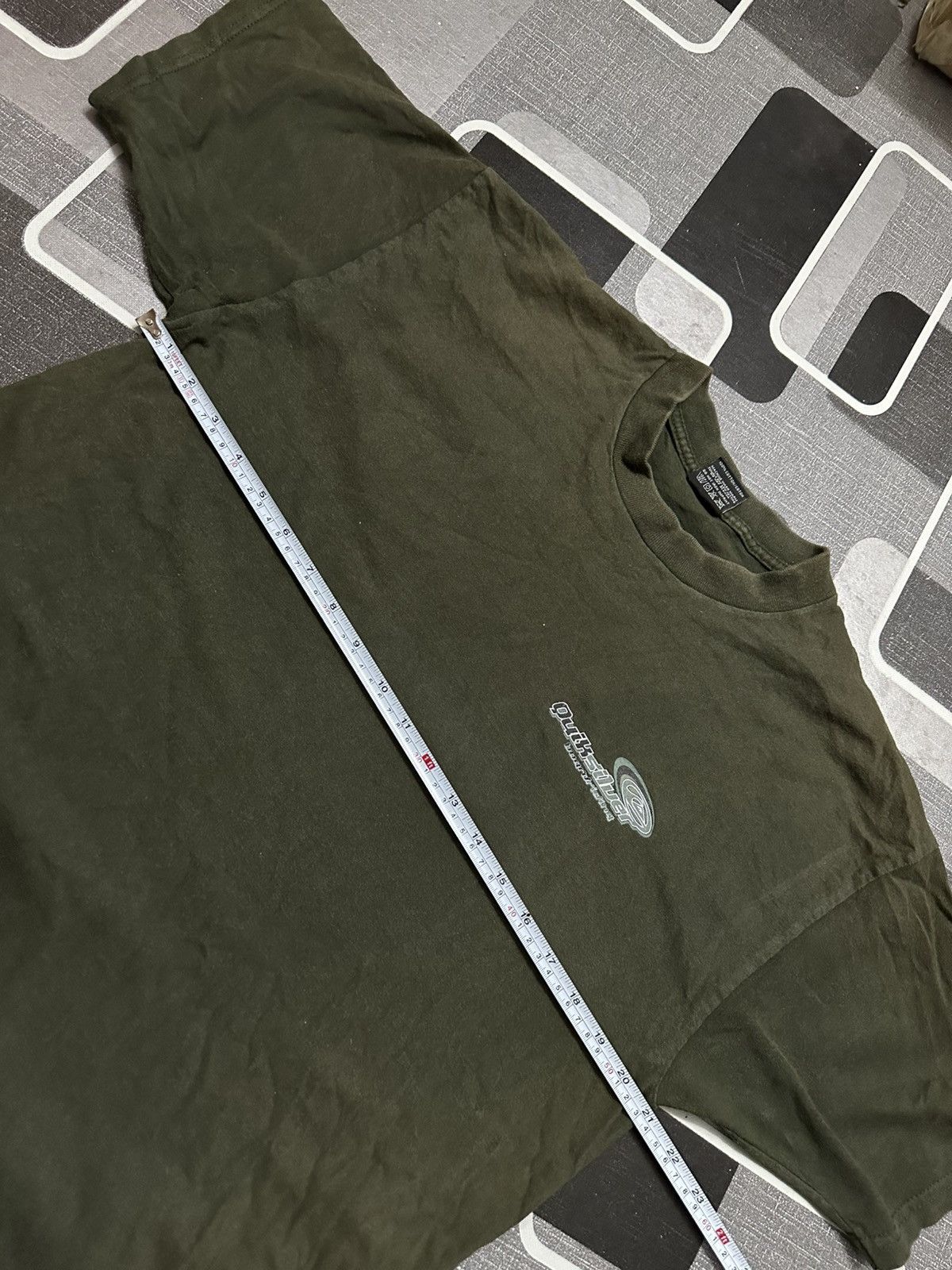 Quiksilver × Vintage Vintage 1990 Quiksilver Surfwear Tee Shirt Size US L / EU 52-54 / 3 - 11 Thumbnail