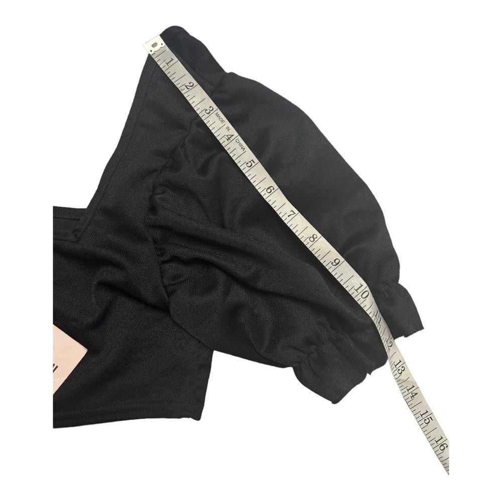 Designer Missguided l NWT Black Milk Maid Puff Sleeve Crop Size 12 Size XL / US 12-14 / IT 48-50 - 7 Thumbnail