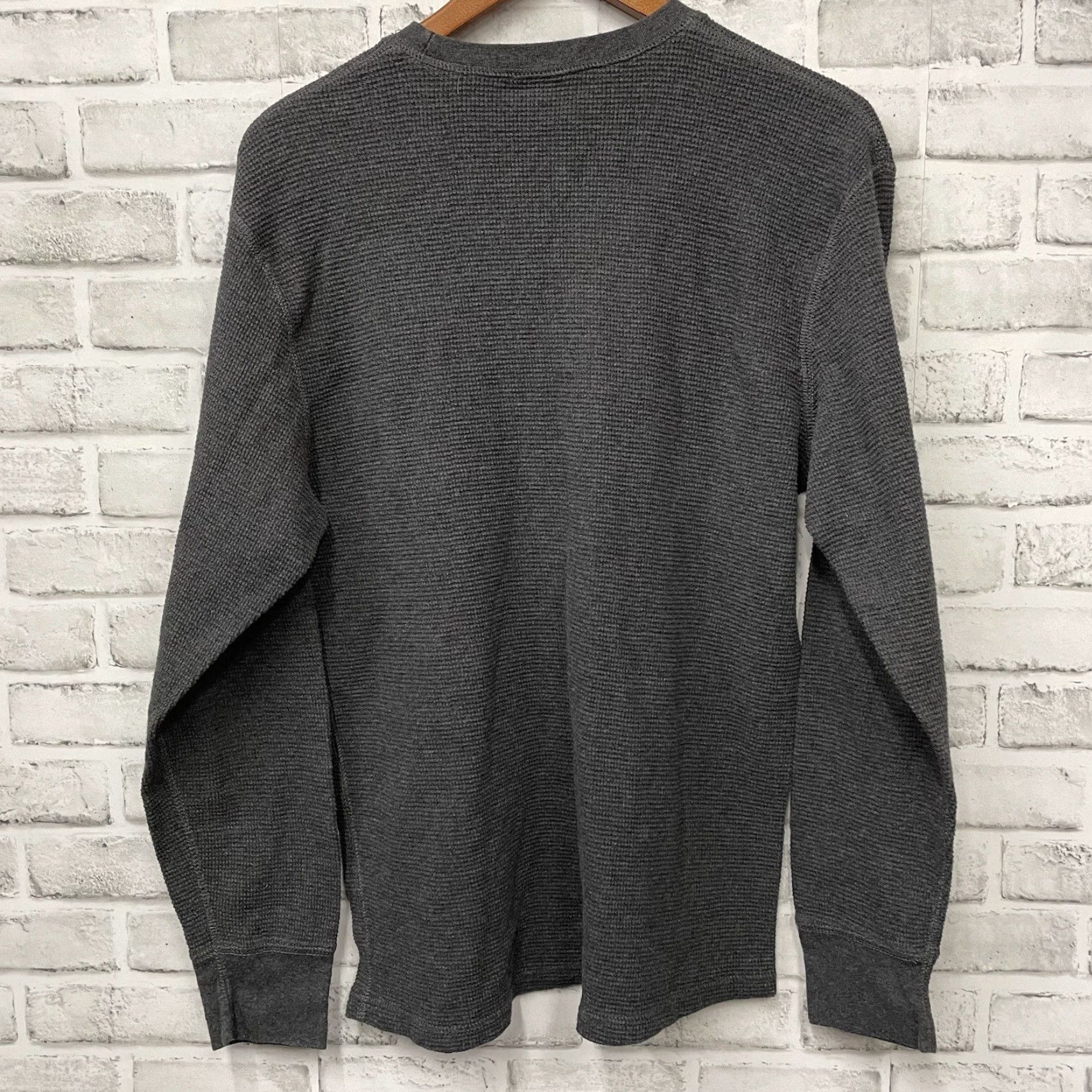 Polo Ralph Lauren VINTAGE Polo Ralph Lauren Sleepwear Sweater Mens XL Gray 100% Cotton Pullover Shirt Size US XL / EU 56 / 4 - 5 Thumbnail