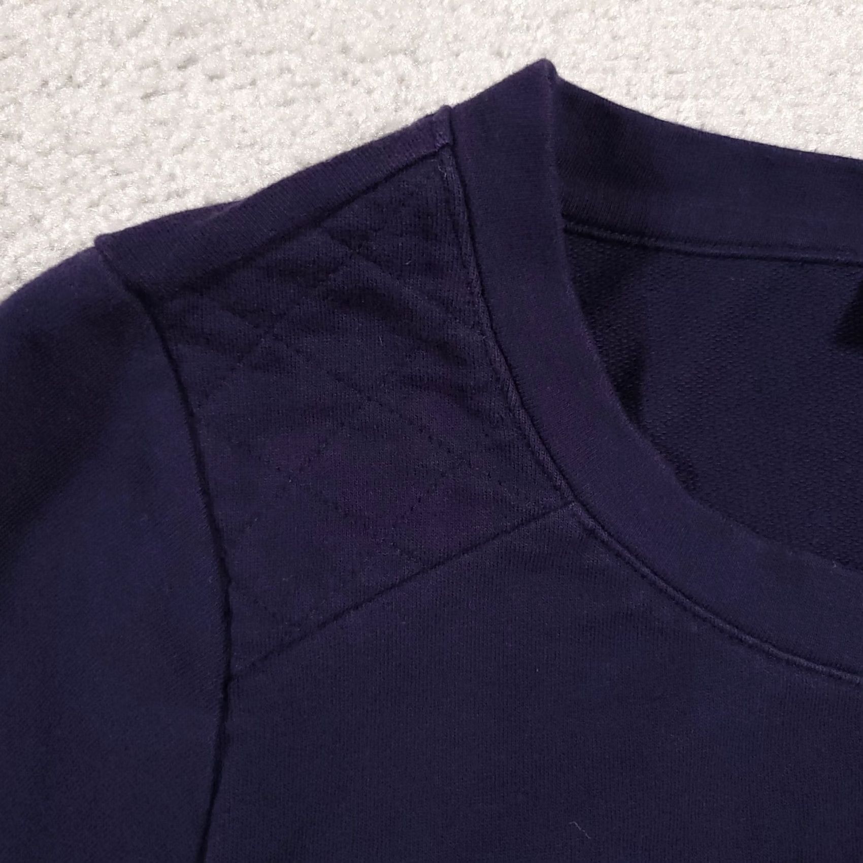 Vintage Chico's Shirt Women’s 1 US Medium Navy Blue 3/4 Sleeve Heavy Knit Casual Pocket Shirt Size M / US 6-8 / IT 42-44 - 5 Thumbnail