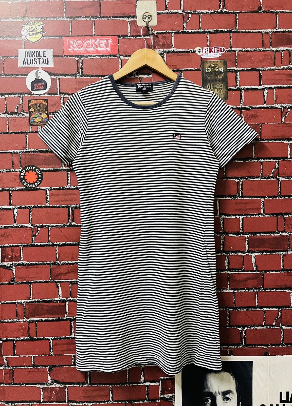 Polo Ralph Lauren POLO RALPH LAUREN DRESS STRIPED SHIRTS Size L / US 10 / IT 46 - 1 Thumbnail