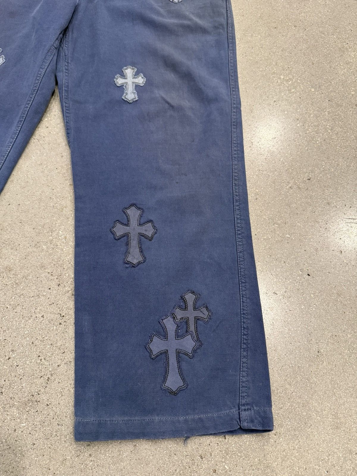 Chrome Hearts Chrome Hearts Cross Patch French Work Wear Pants Size US 36 / EU 52 - 4 Thumbnail