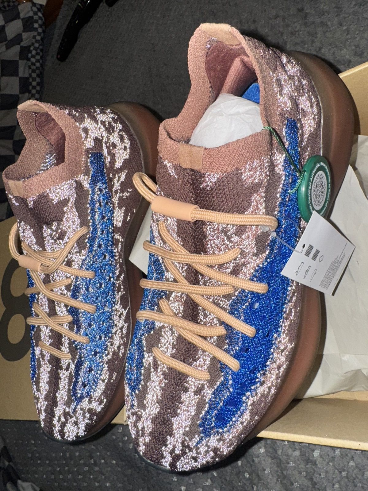 Adidas × Kanye West Adidas Yeezy Boost 380 Azure Reflective. UK8. US8.5. EU42 Size US 8.5 / EU 41-42 - 1 Thumbnail
