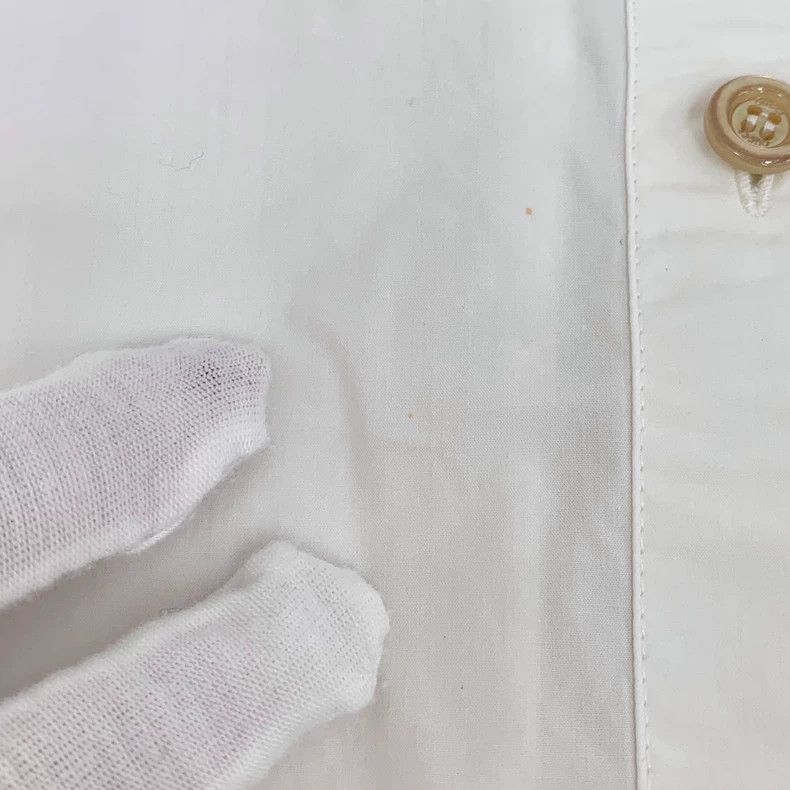 Gucci Gucci White lace cotton single-breasted long-sleeved shirt Size US XS / EU 42 / 0 - 7 Thumbnail
