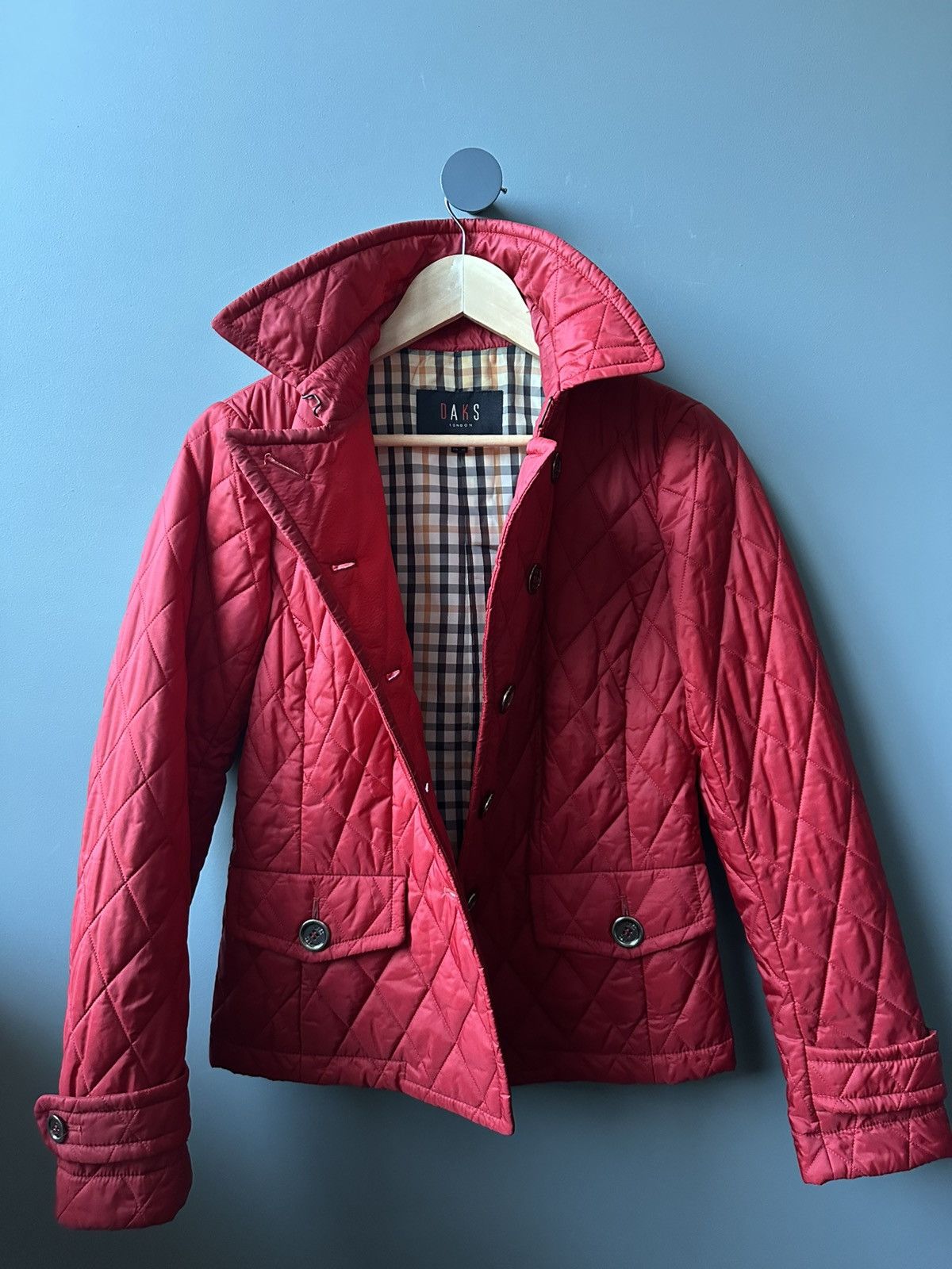 DAKS Daks London Quilted Trench Jacket Size 40 IT Size S / US 4 / IT 40 - 5 Thumbnail