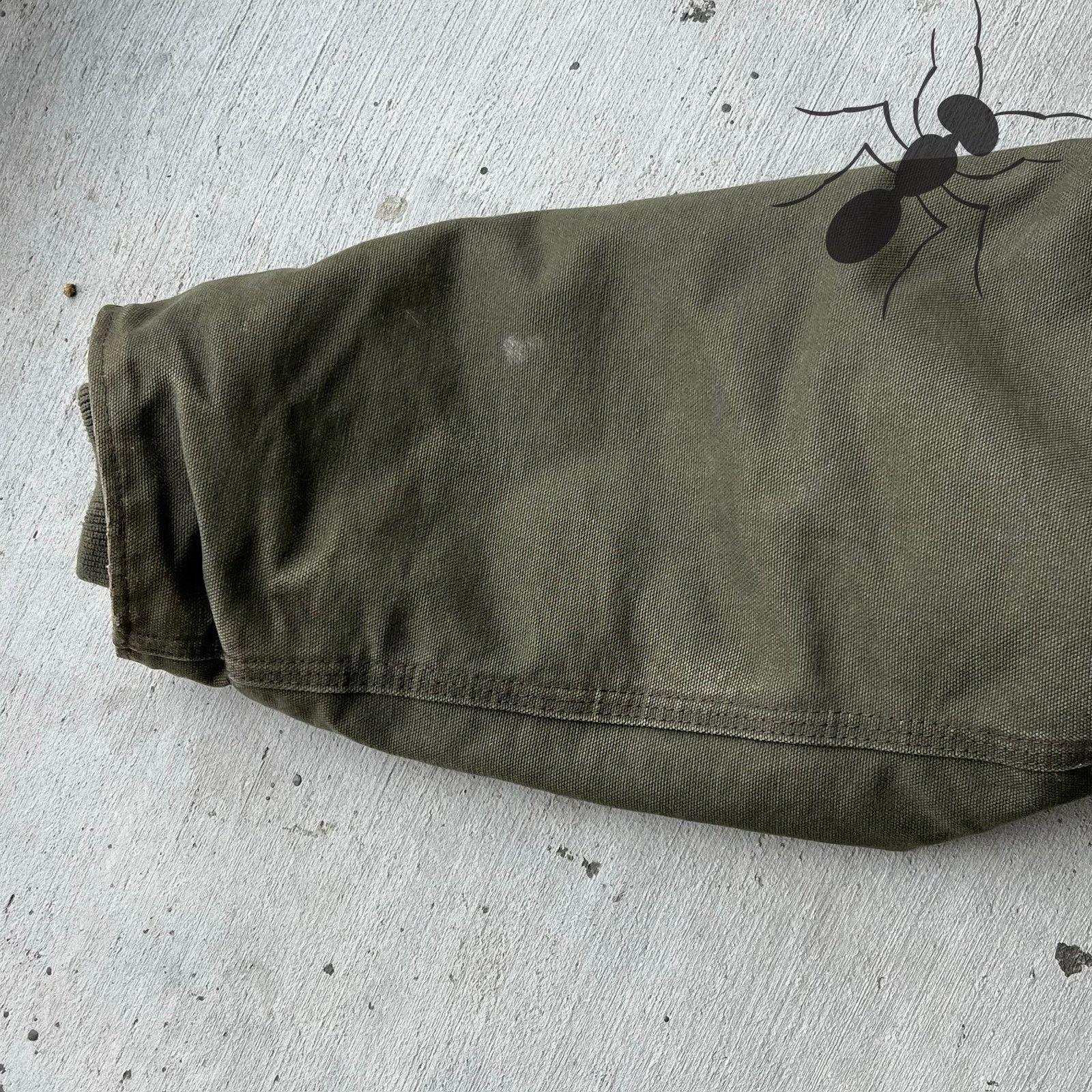 Carhartt × Vintage Carhartt C61 ARG green chore work wear jacket Size US L / EU 52-54 / 3 - 4 Thumbnail