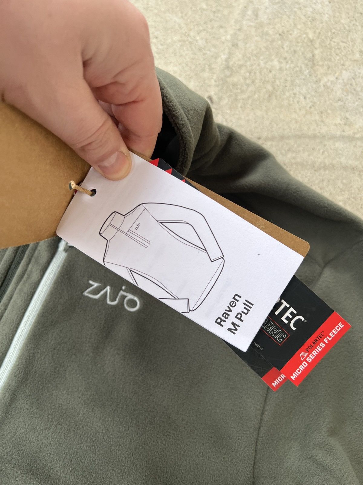 Other Zajo Fleece Khaki Size US XL / EU 56 / 4 - 3 Thumbnail