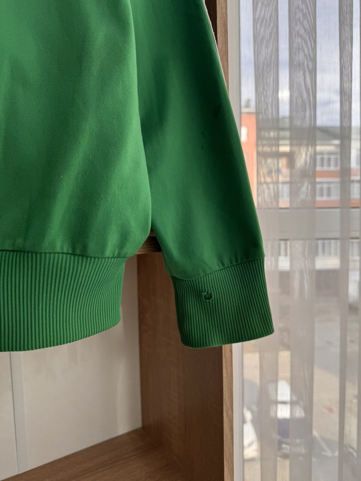 Adidas × Vintage Vintage Adidas Firebird Three Stripes Green Classic Jacket Size US S / EU 44-46 / 1 - 7 Thumbnail