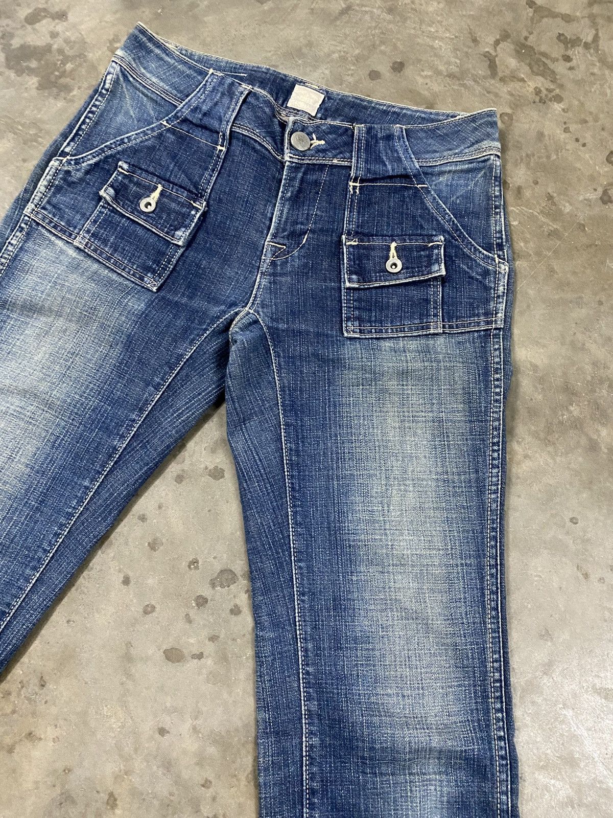 Edwin Flare Jeans Brappers by Edwin Mud Rusty Flared @319 Size US 27 - 11 Thumbnail