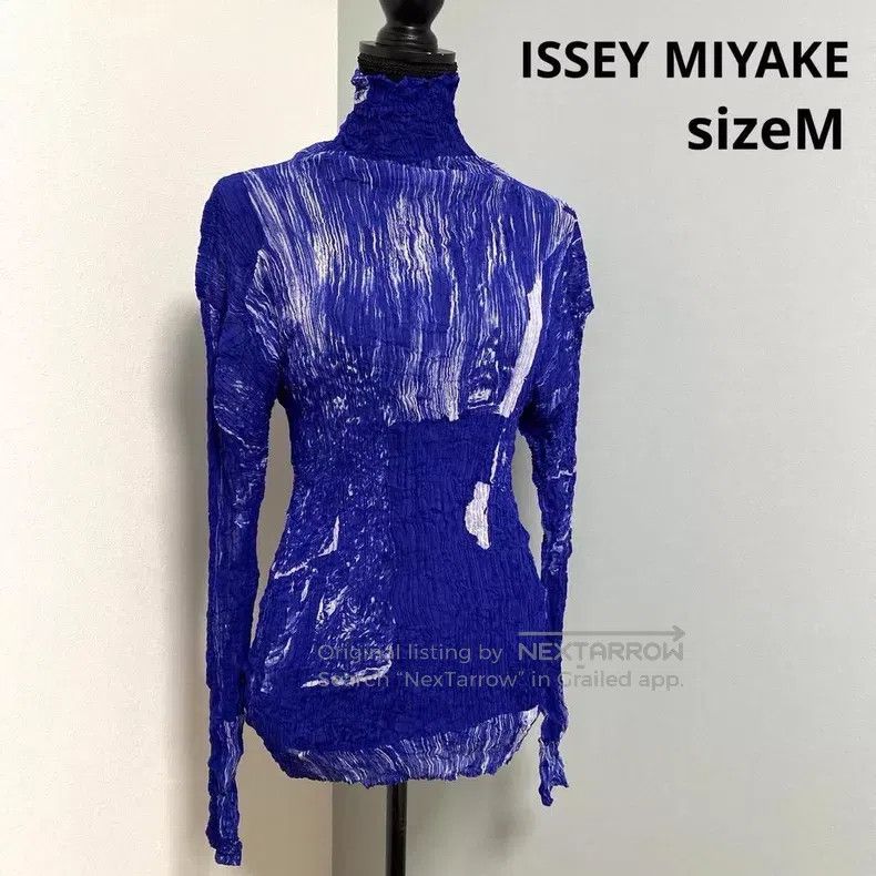 Issey Miyake Blue Long Sleeve