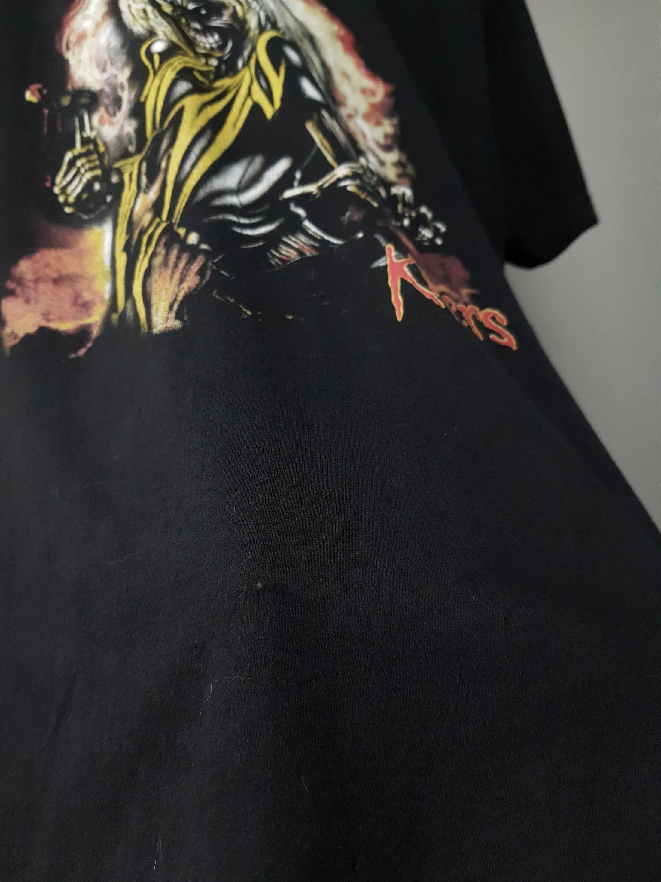 Iron Maiden 1981 Iron Maiden Kilers Album Graphic Black Vintage T Shirt Size US M / EU 48-50 / 2 - 5 Thumbnail