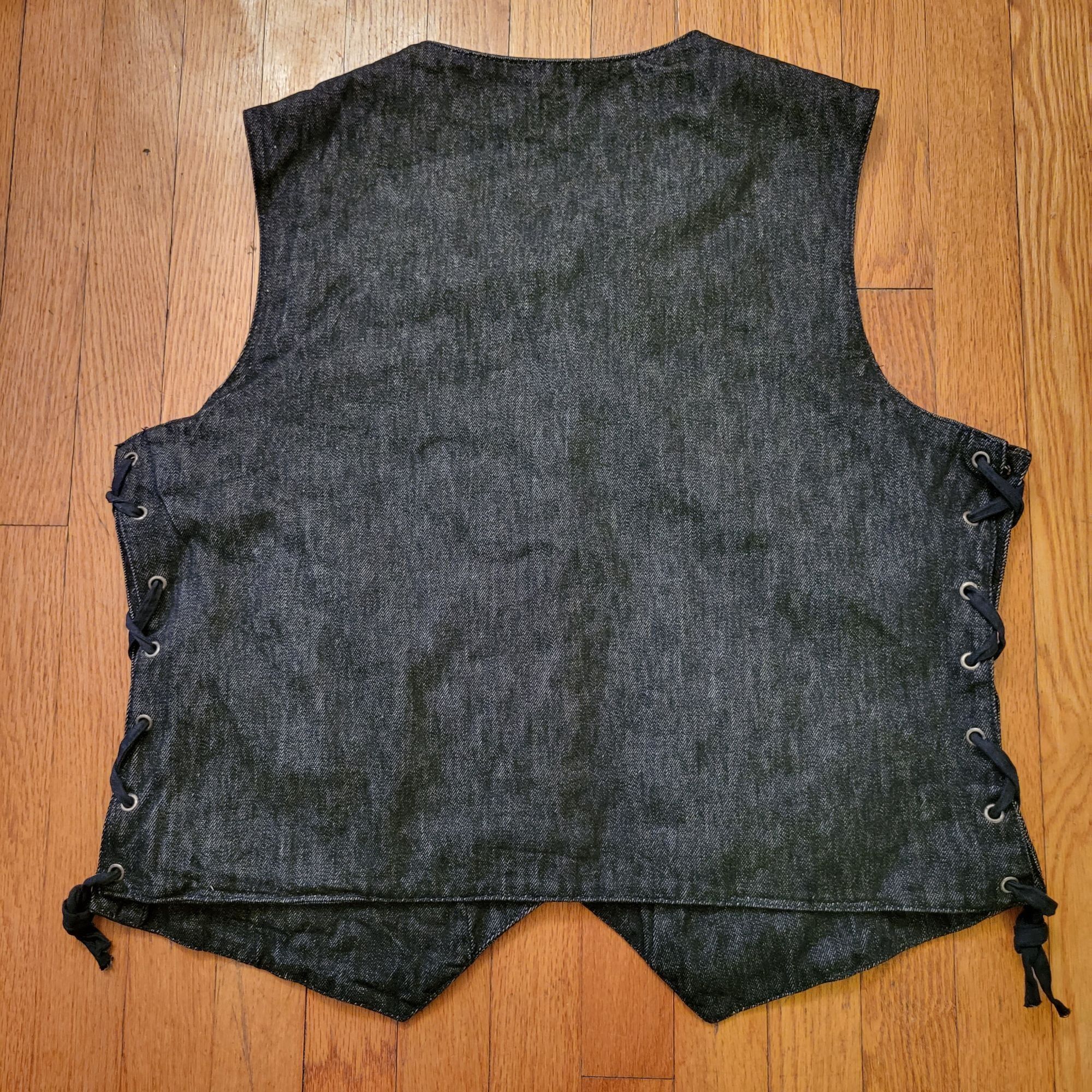 Xelement X element Advanced Motorcycle Vest L XL Denim Conceal Carry Size US L / EU 52-54 / 3 - 4 Thumbnail