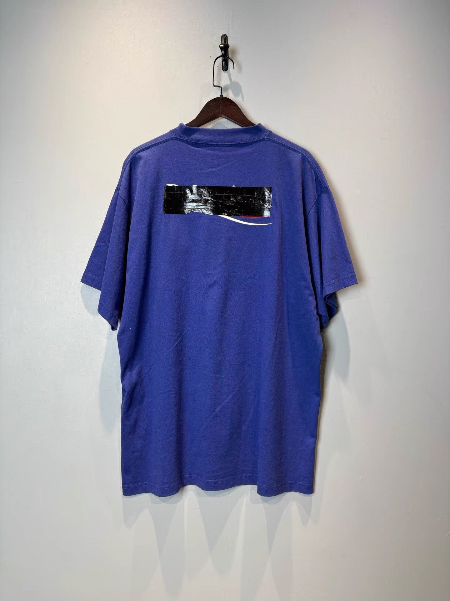 Balenciaga Balenciaga SS24 Tape Logo Short Sleeve T-shirt K36 Size US M / EU 48-50 / 2 - 2 Thumbnail