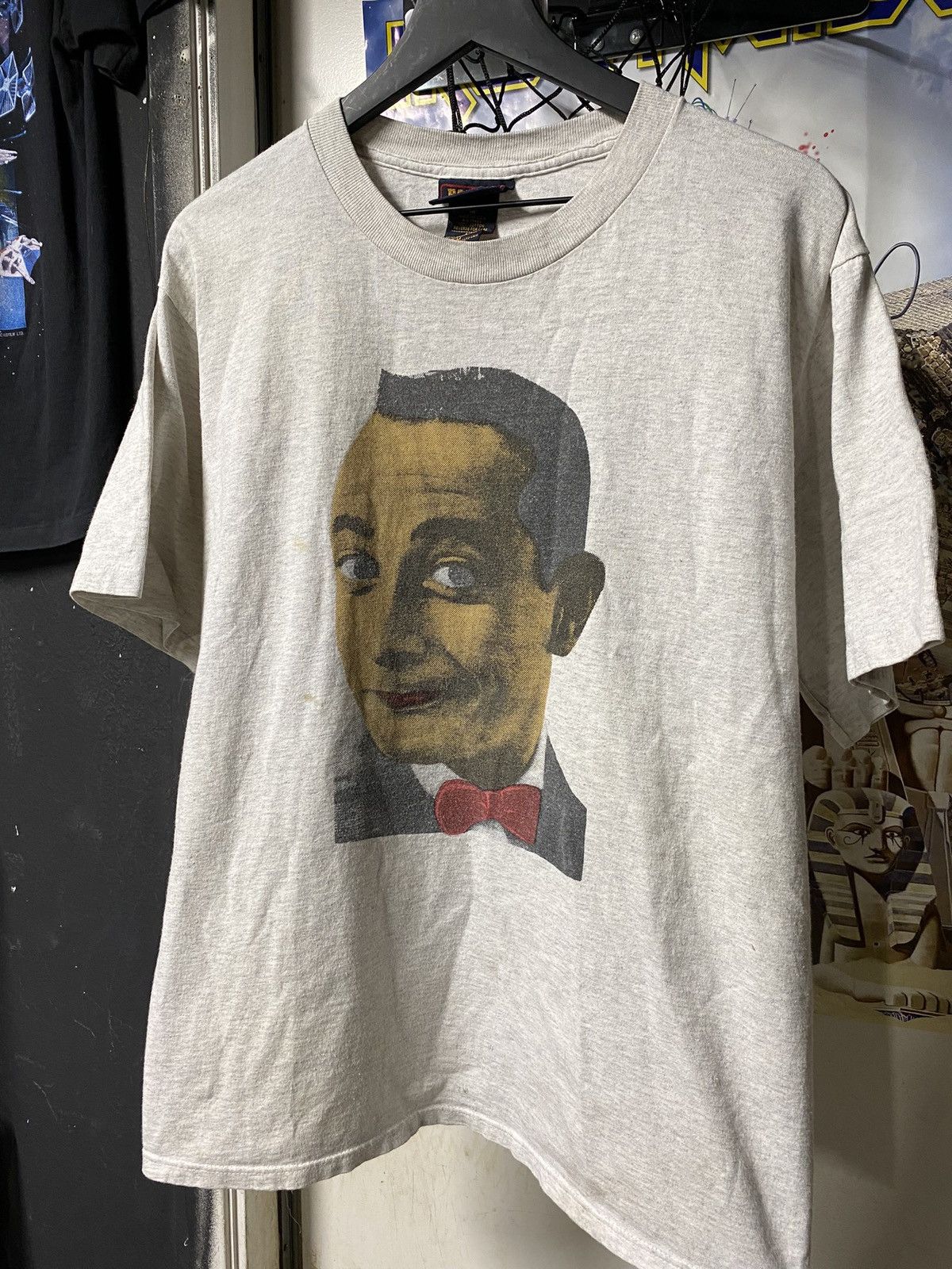 Vintage Vintage 90’s PeeWee Herman Promo Tee Shirt Medium Size US M / EU 48-50 / 2 - 1 Thumbnail