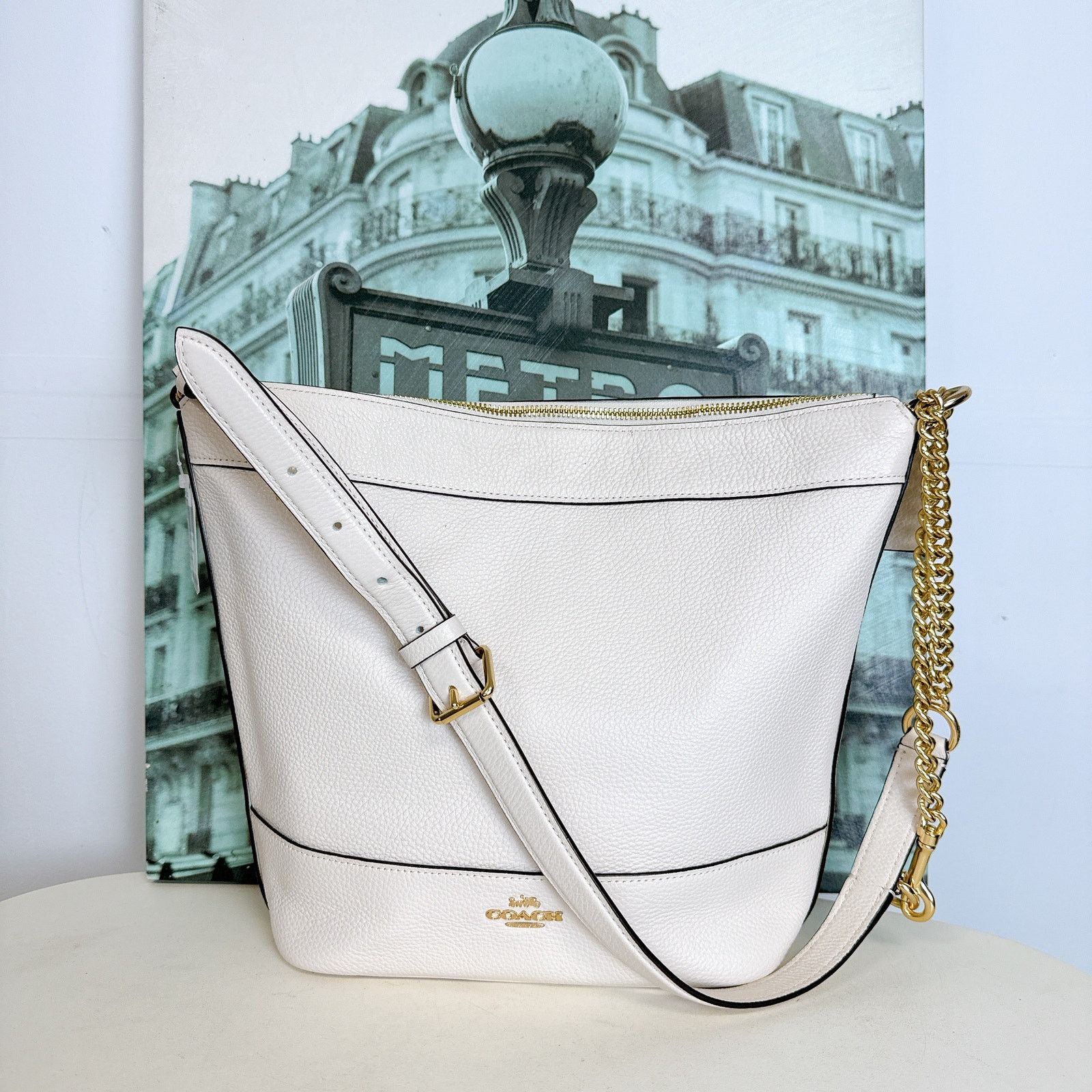 Coach Coach F72692 Paxton Duffle IN Chalk Size ONE SIZE - 3 Thumbnail