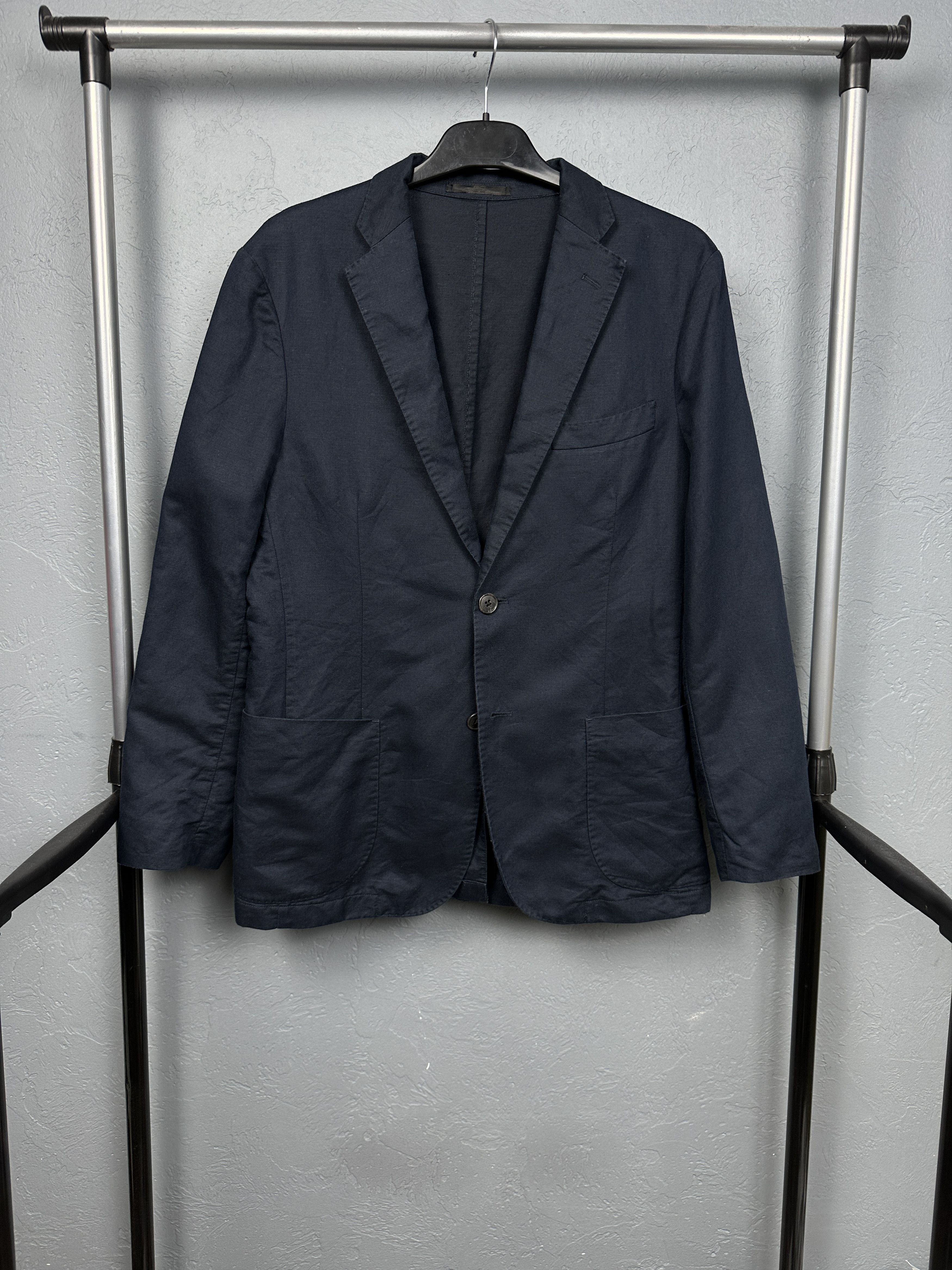Uniqlo Uniqlo Mens Linen Blazer Jacket Size US S / EU 44-46 / 1 - 1 Thumbnail