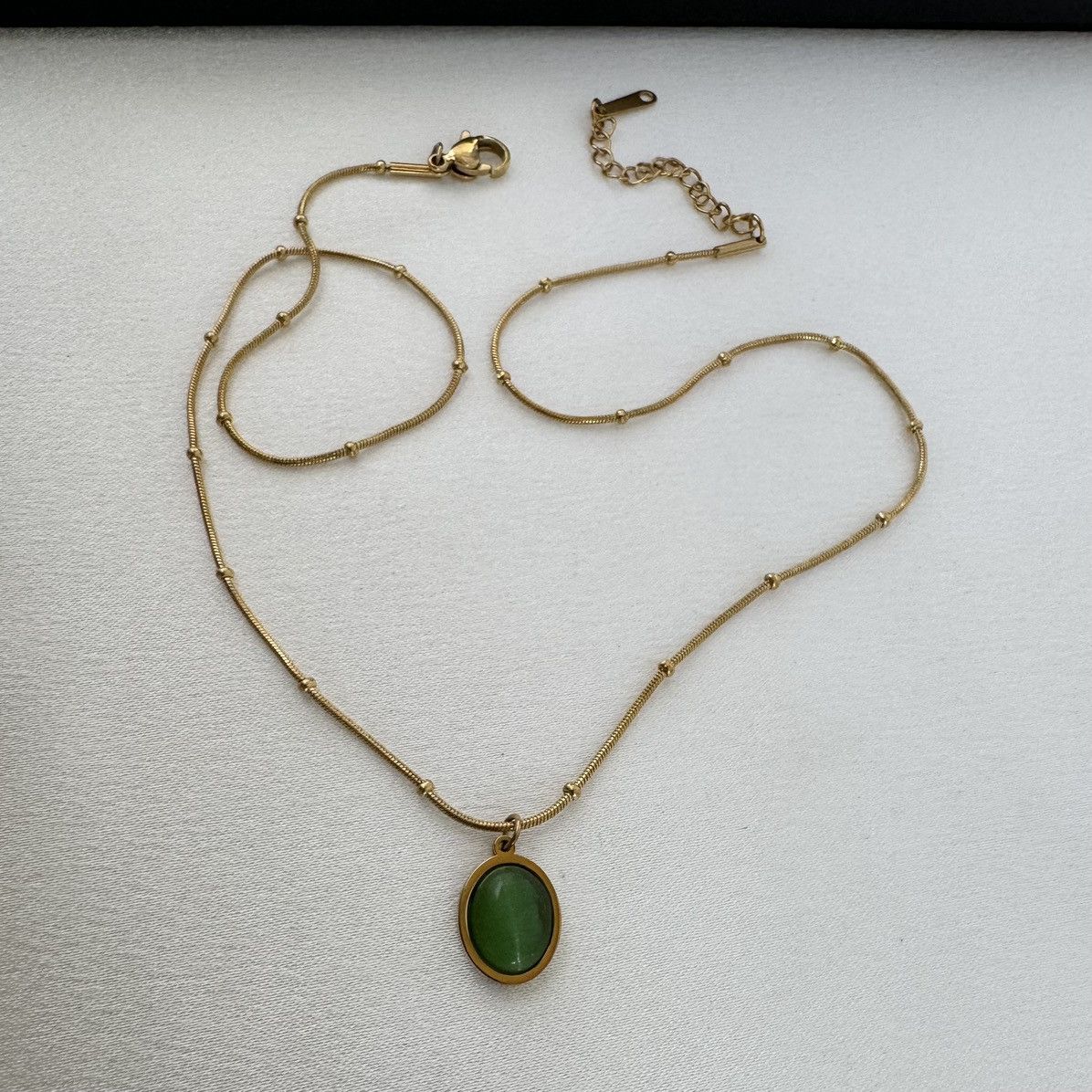 Other Green Crystal Pendant Necklace for Women Size ONE SIZE - 6 Thumbnail