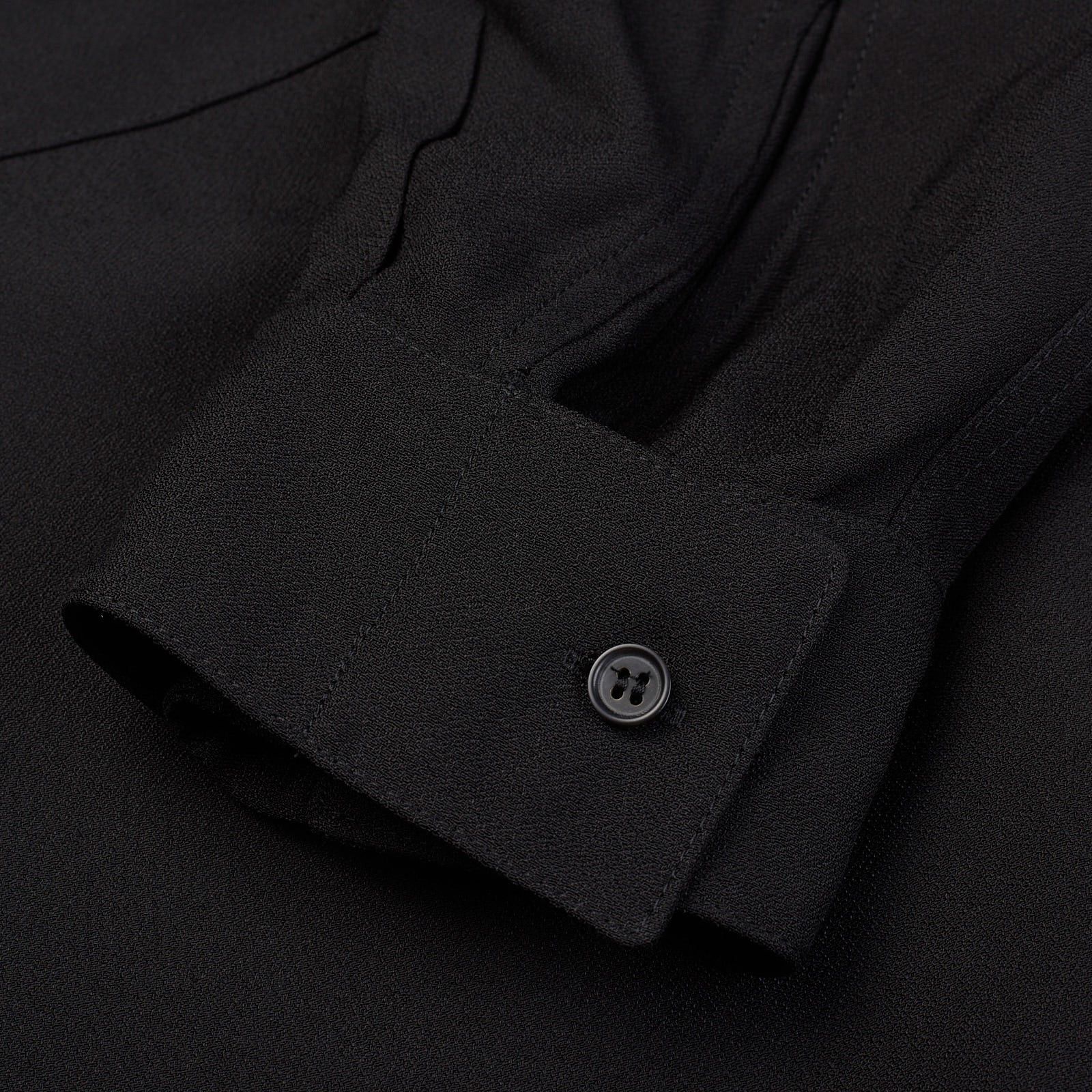 Fear of God FEAR OF GOD Black Long Sleeve Oversized Crepe Shirt Size US XL / EU 56 / 4 - 6 Thumbnail
