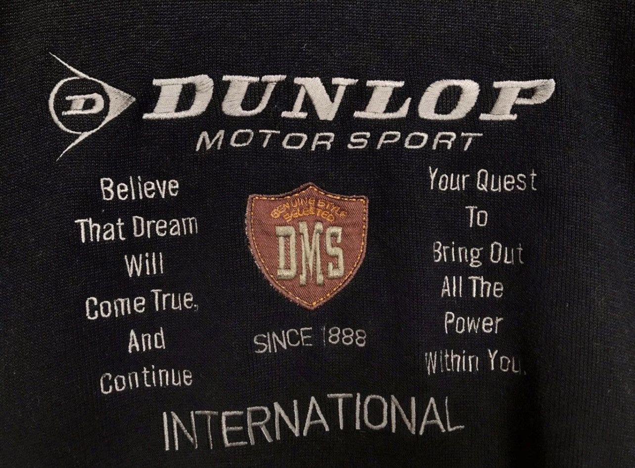 Dunlop × Japanese Brand × Vintage Vintage Dunlop Sweatshirt Dunlop Black Sweatshirt Size US L / EU 52-54 / 3 - 4 Thumbnail