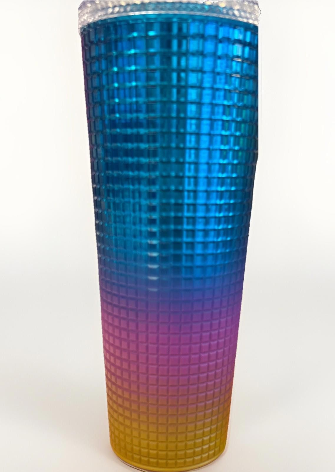 Designer New Starbucks 2023 Tim Singleton Tumbler Rainbow Ombre 24oz Size ONE SIZE - 2 Thumbnail