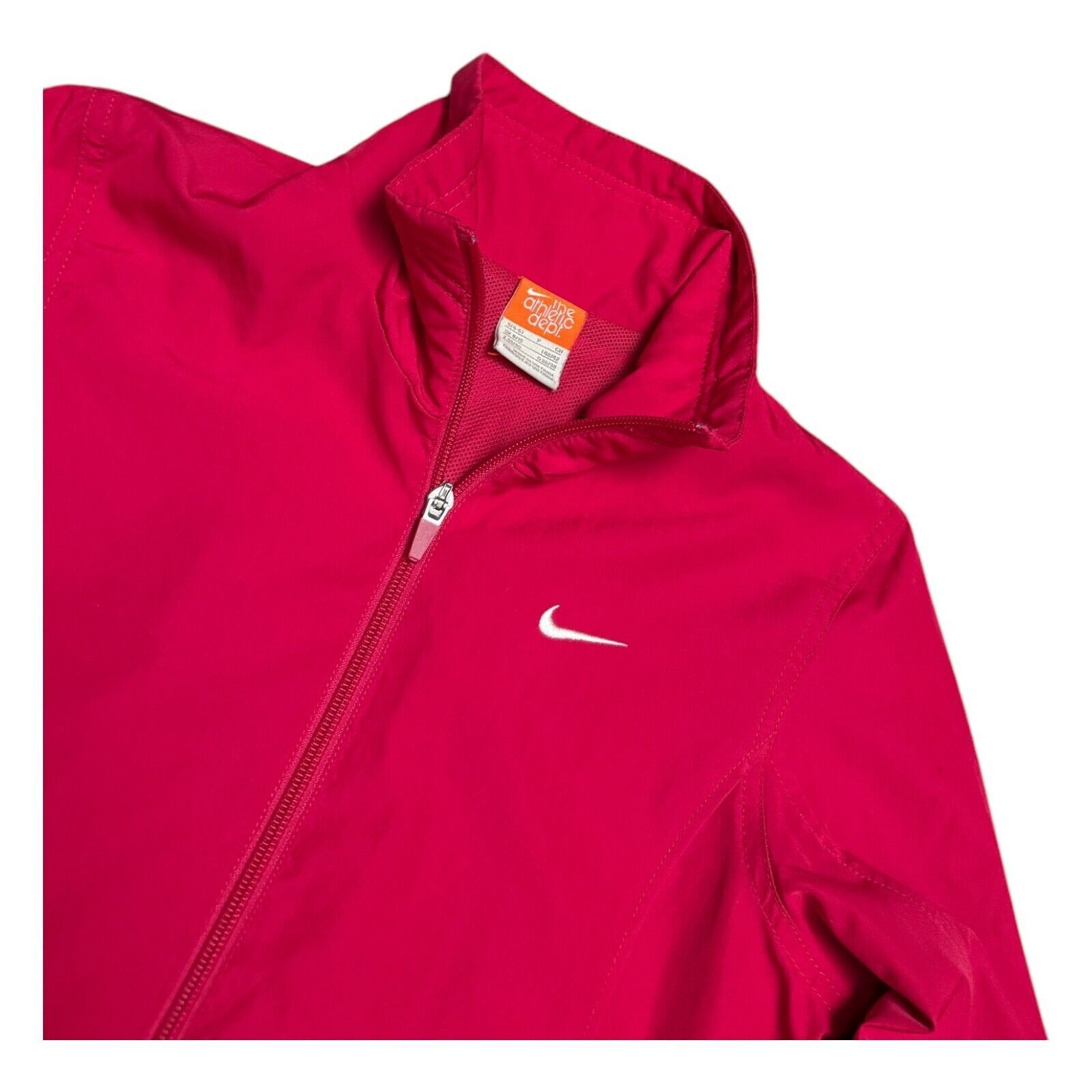 Nike NIKE Pink Lightweight Windbreaker Activewear Jacket Small Size S / US 4 / IT 40 - 3 Thumbnail