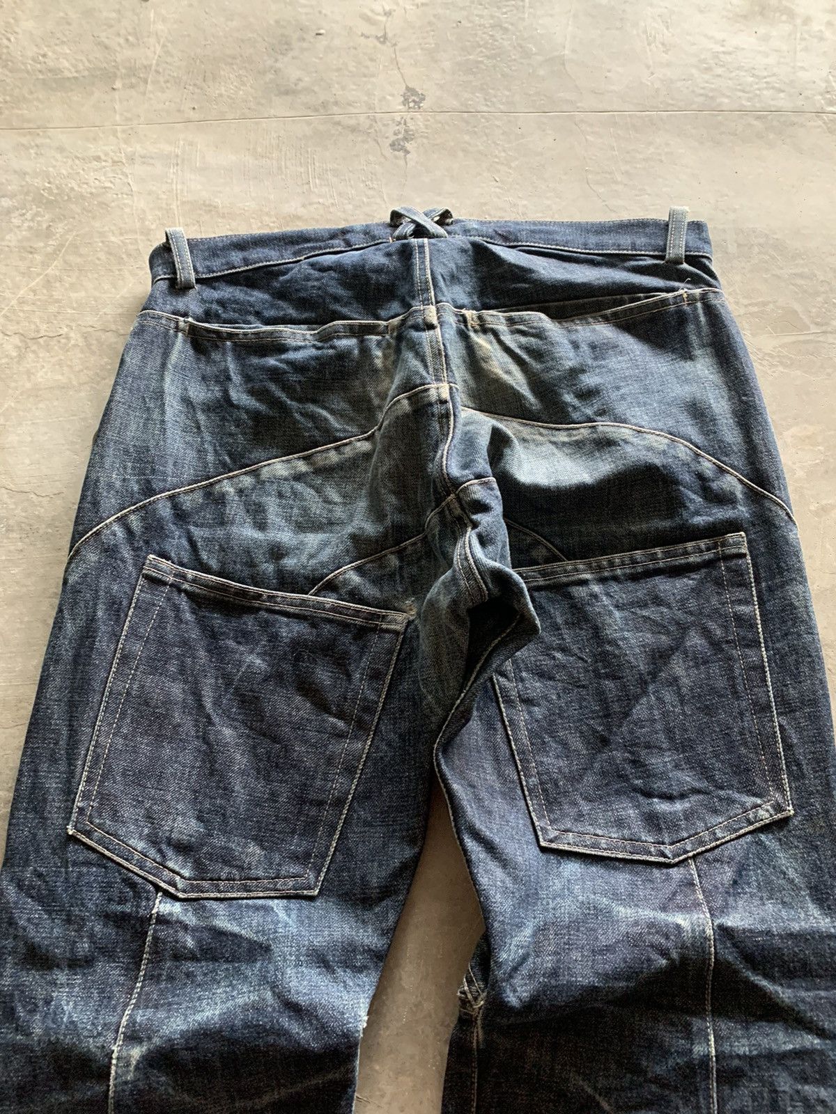 Beauty Beast × Designer × Japanese Brand 00s beauty beast multipocket denim rider style design Size US 33 - 7 Thumbnail