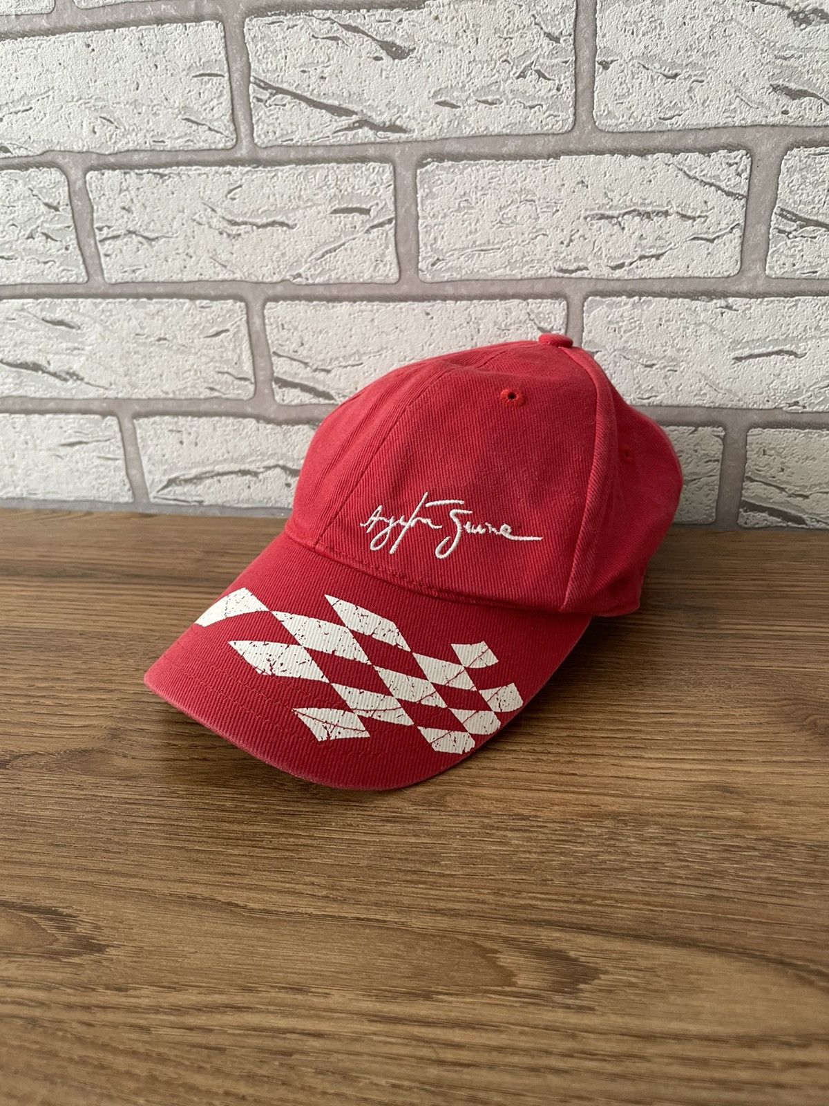 Formula 1 × Vintage RARE 90s Ayrton Senna Vintage Diadora Hat Cap Y2K F1 Hype Size ONE SIZE - 1 Thumbnail