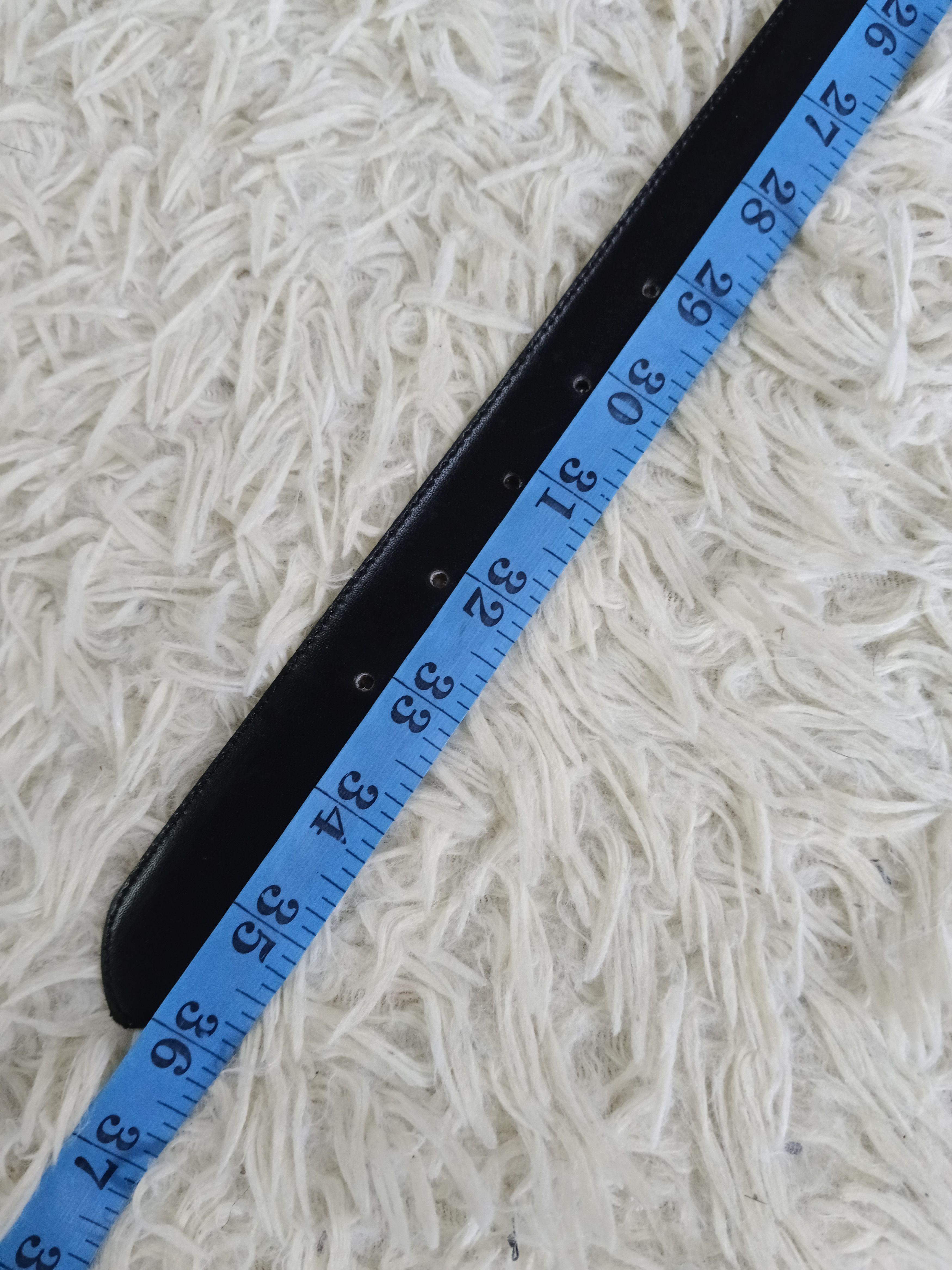 Dior VINTAGE DiOR LEATHER REVERSIBLE BELT Size ONE SIZE - 6 Thumbnail