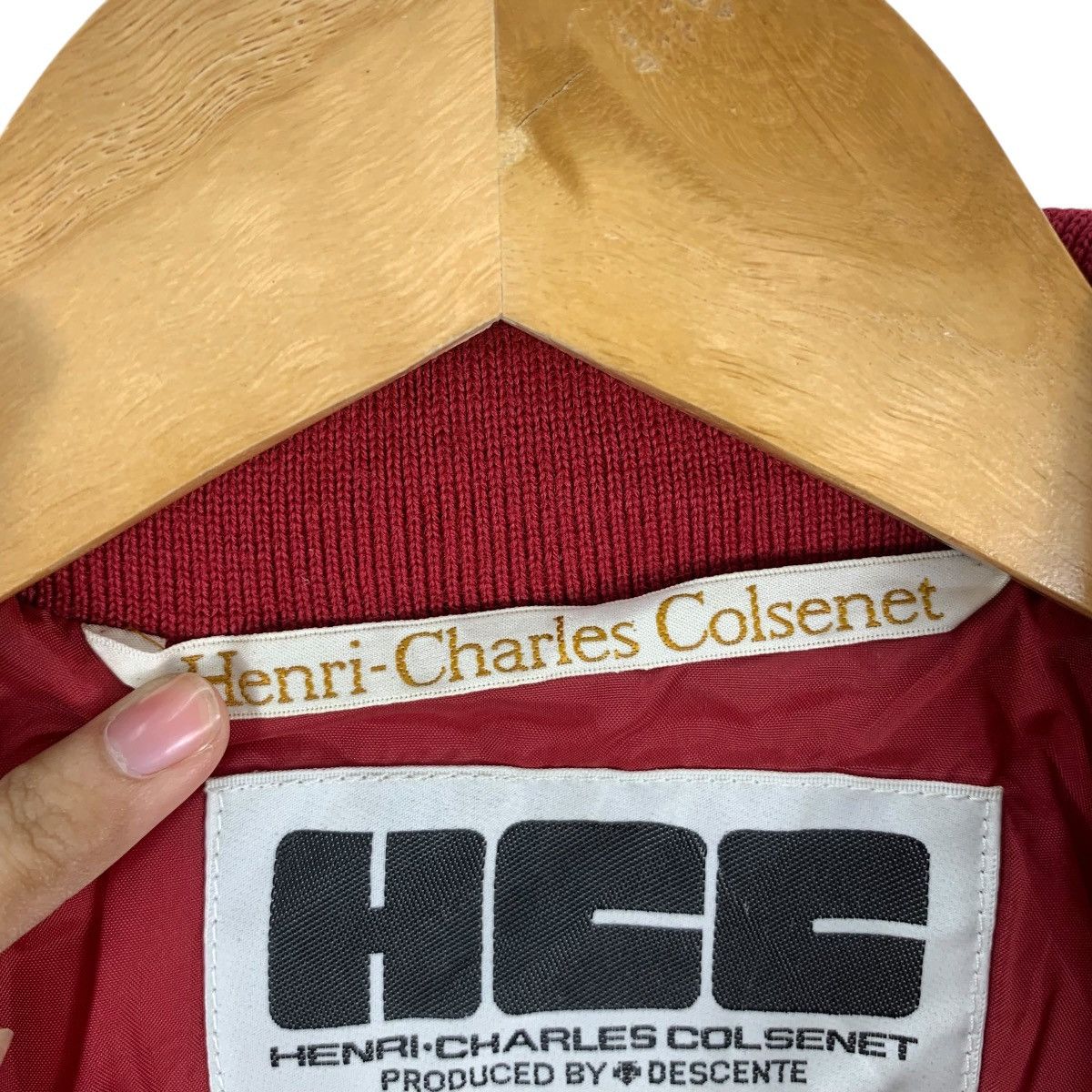 Vintage Vintage 70s HENRI CHARLES COLSENET x DESCENTE Jacket Outdoor Size L / US 10 / IT 46 - 10 Thumbnail