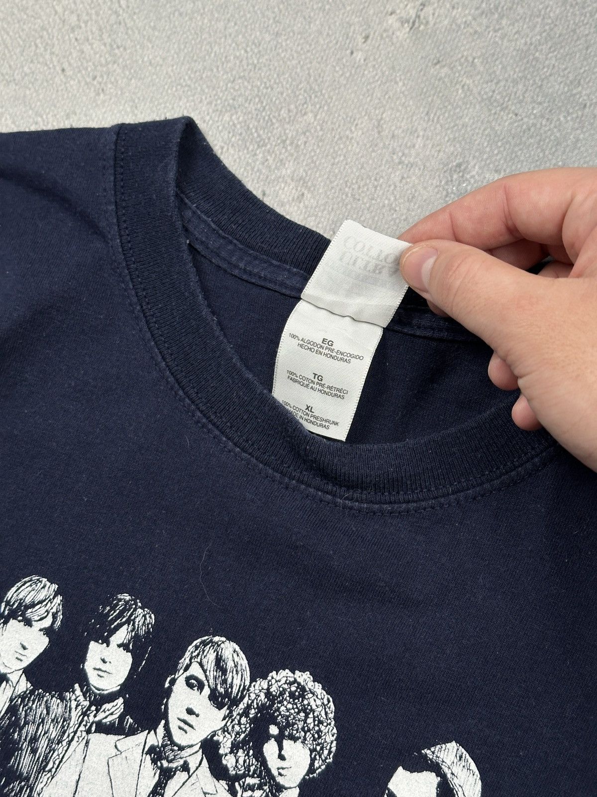 Band Tees Vintage 2006 Kaiser Chiefs Tour Band Tee Navy XL Size US XL / EU 56 / 4 - 9 Thumbnail