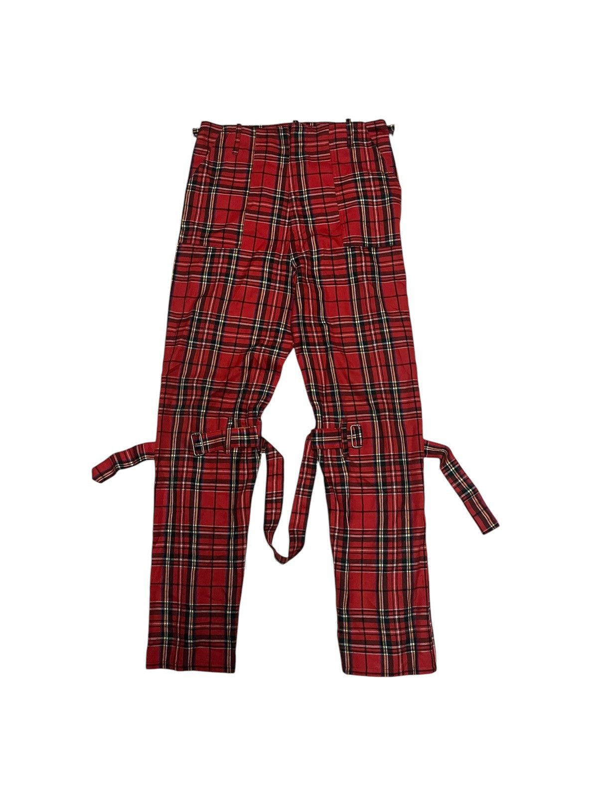 Japanese Brand 🔥Tartan Bondage Punk Checkered Seditionaries Pants Size US 30 / EU 46 - 2 Thumbnail